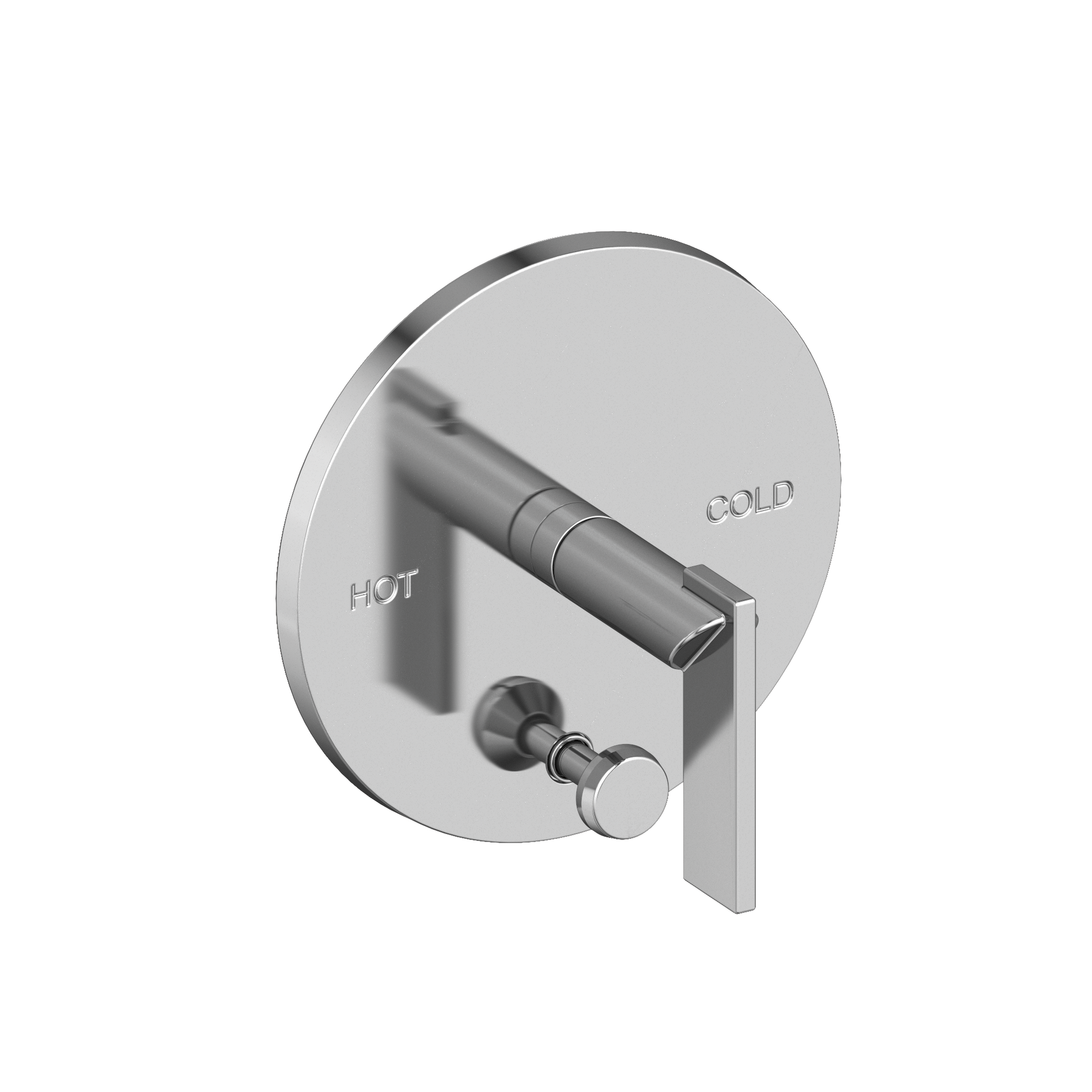 Newport Brass Keaton Balanced Pressure Tub & Shower Diverter Plate with Handle