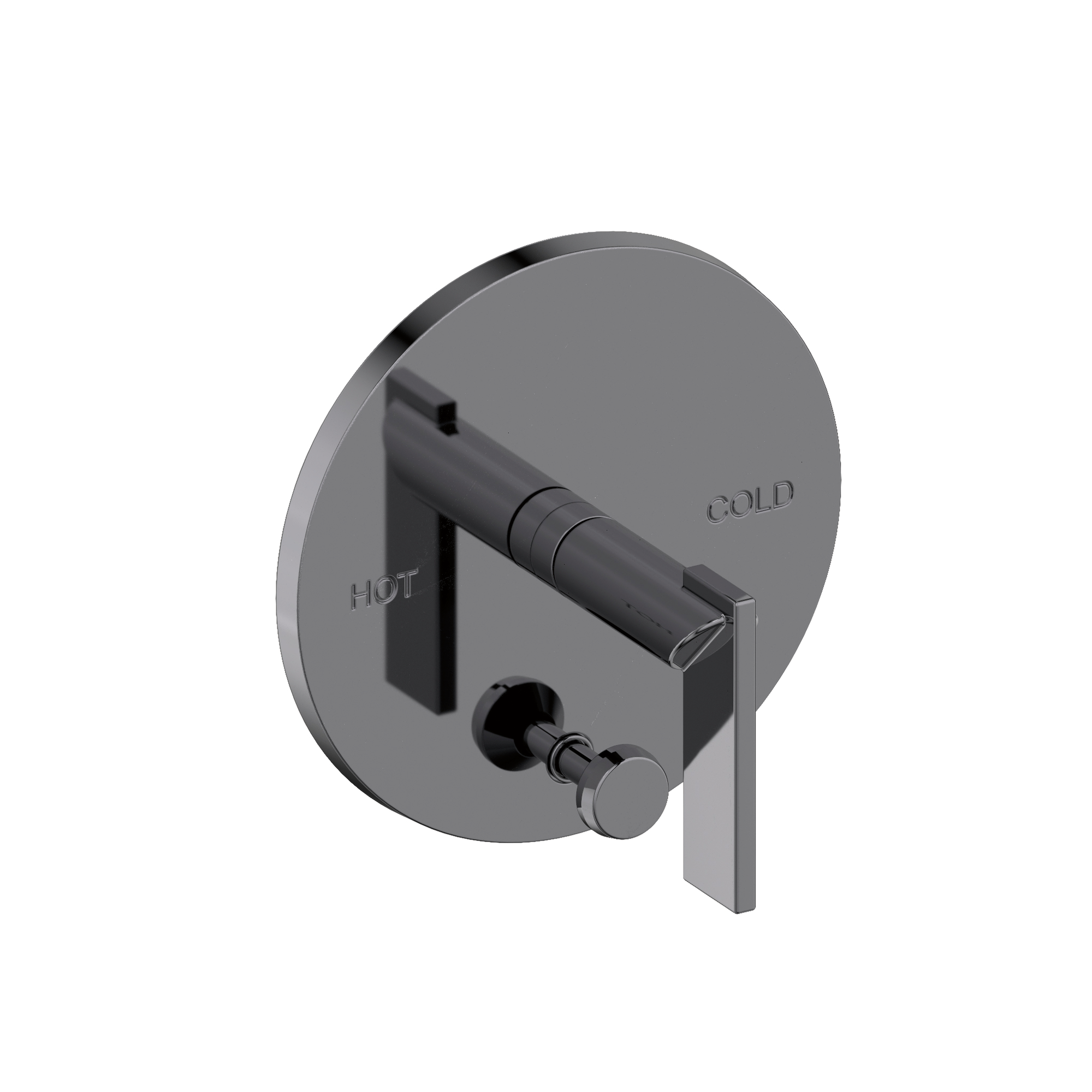 Newport Brass Keaton Balanced Pressure Tub & Shower Diverter Plate with Handle