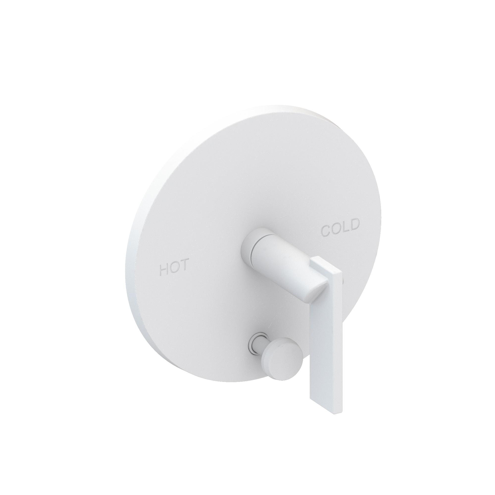 Newport Brass Keaton Balanced Pressure Tub & Shower Diverter Plate with Handle