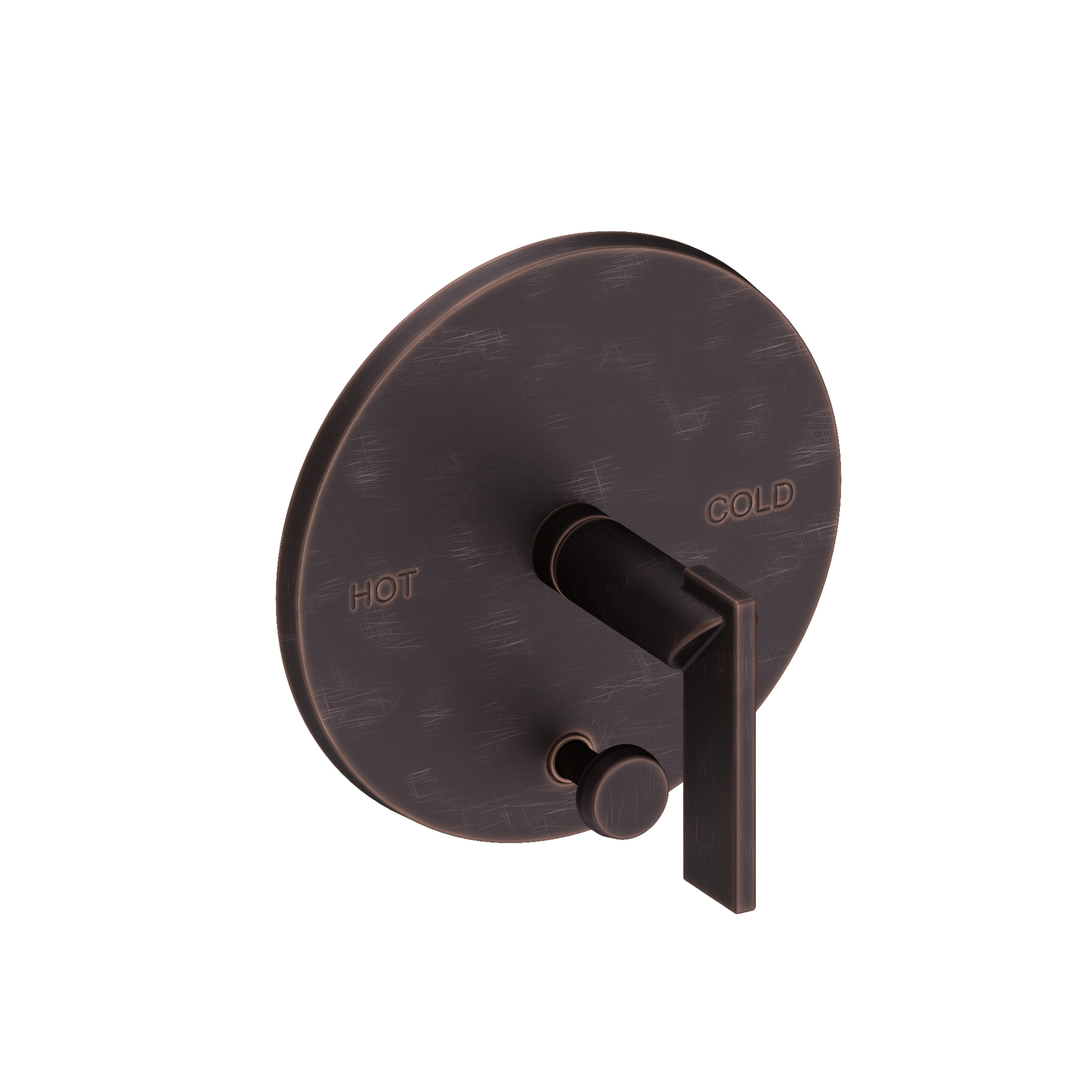 Newport Brass Keaton Balanced Pressure Tub & Shower Diverter Plate with Handle