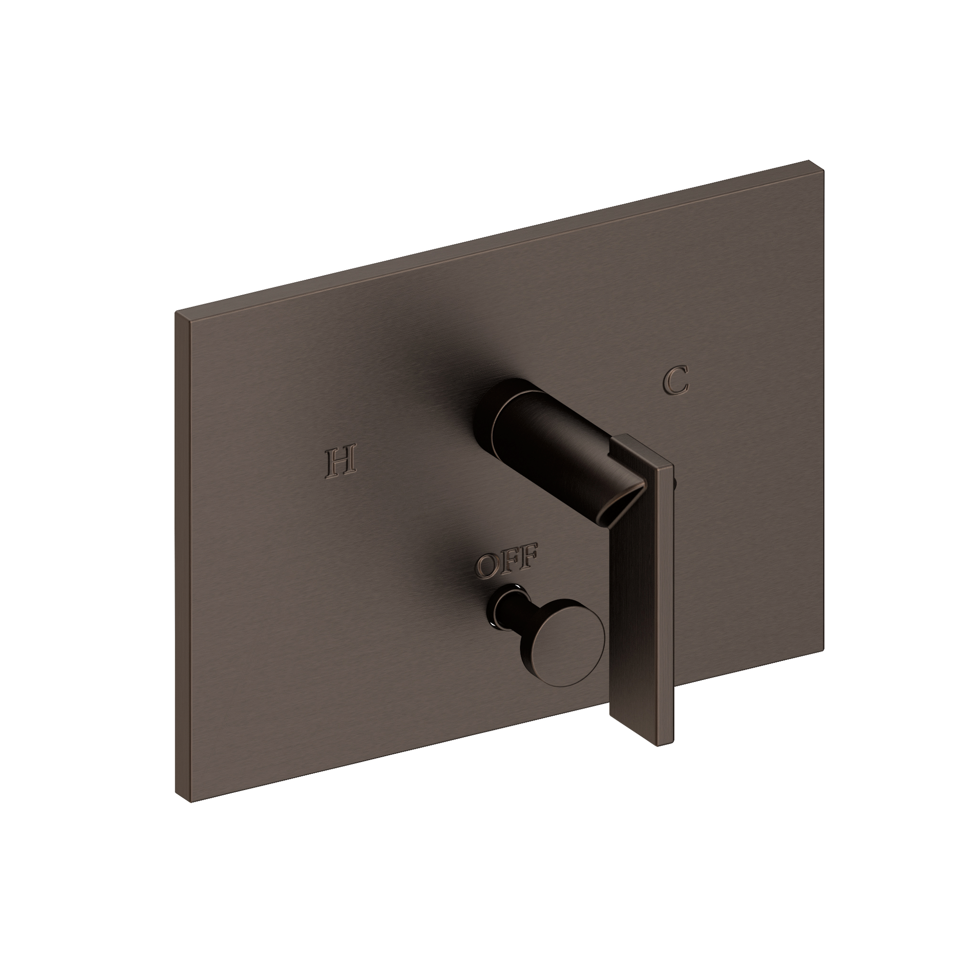 Newport Brass Metro® Balanced Pressure Tub & Shower Diverter Plate with Handle