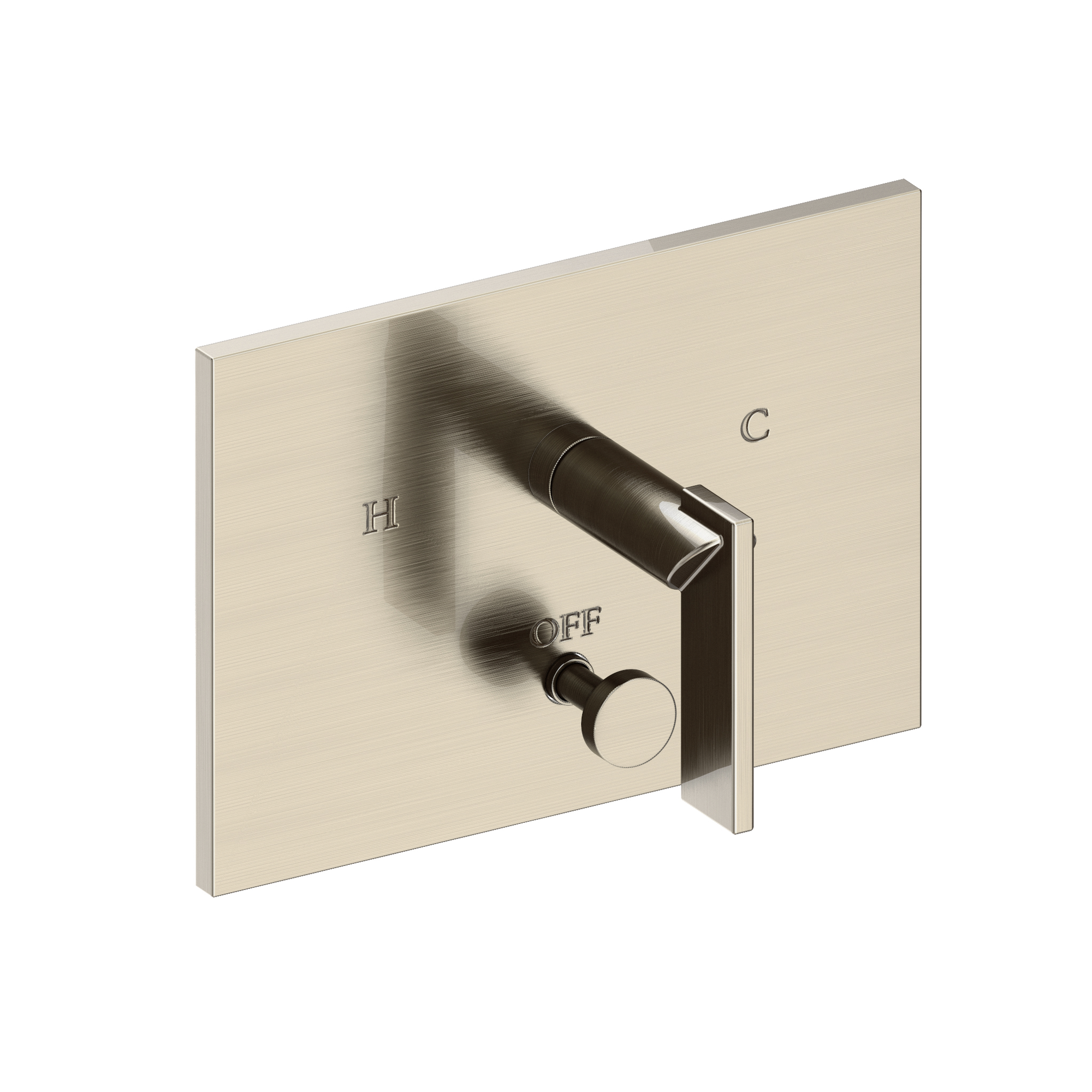 Newport Brass Metro® Balanced Pressure Tub & Shower Diverter Plate with Handle
