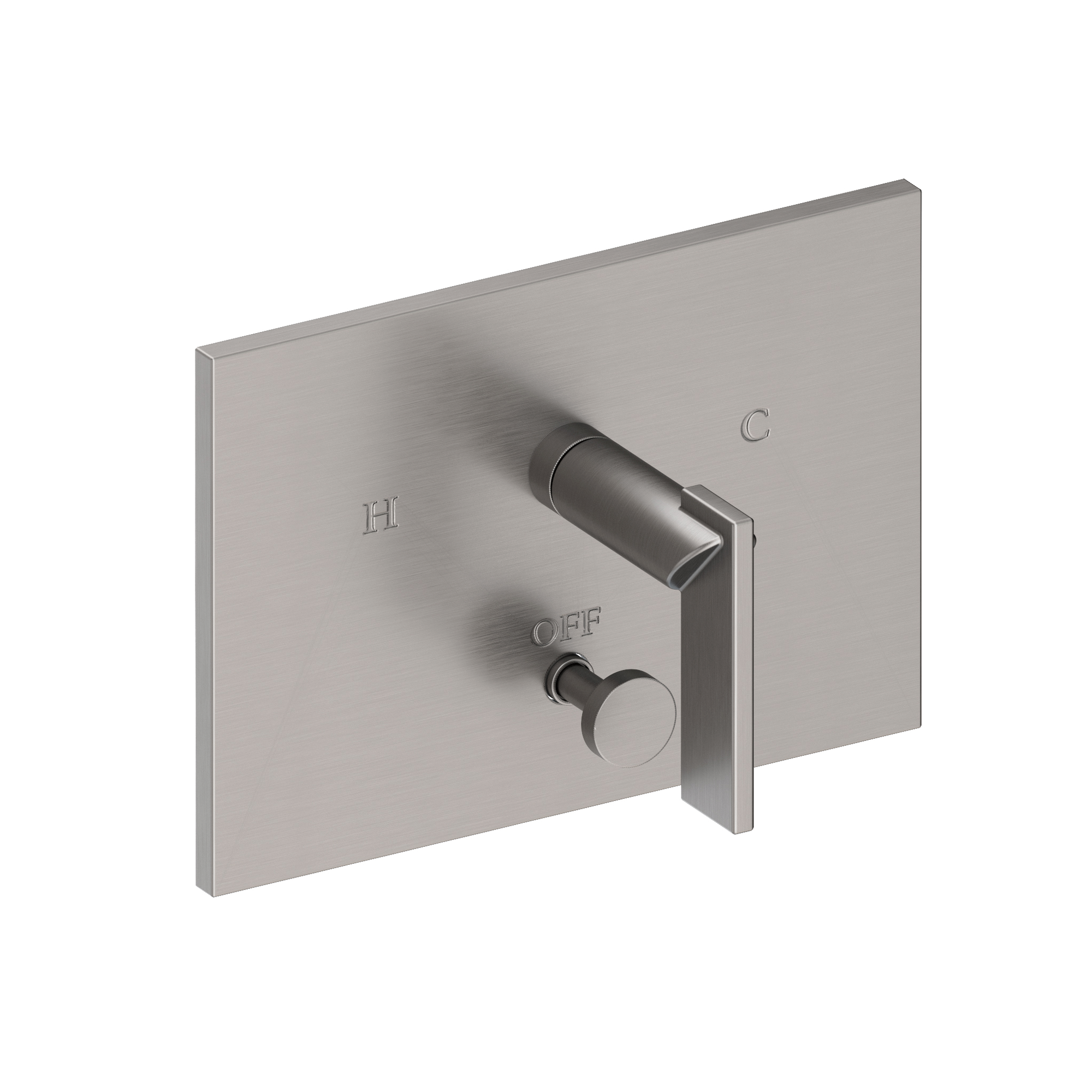 Newport Brass Metro® Balanced Pressure Tub & Shower Diverter Plate with Handle