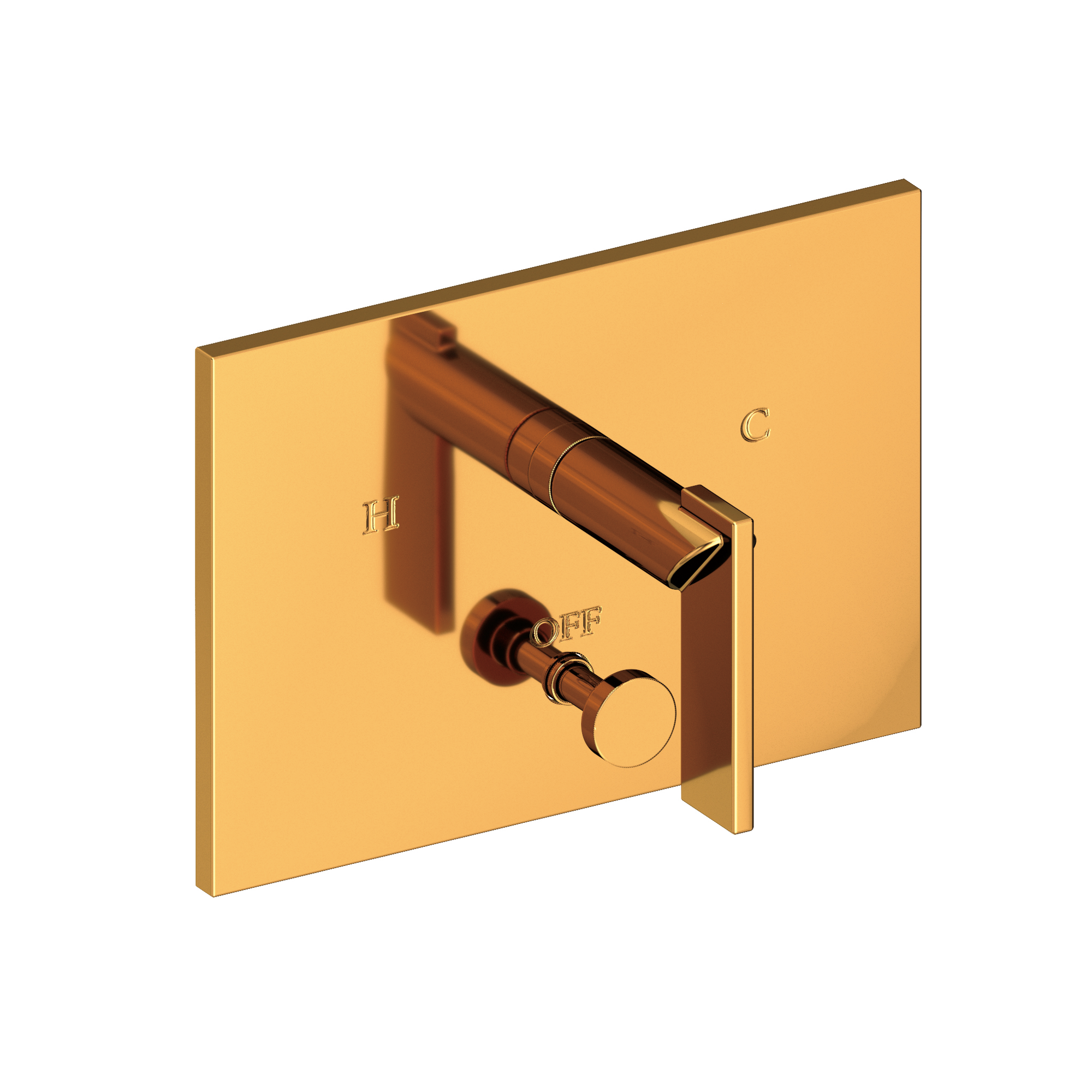 Newport Brass Metro® Balanced Pressure Tub & Shower Diverter Plate with Handle