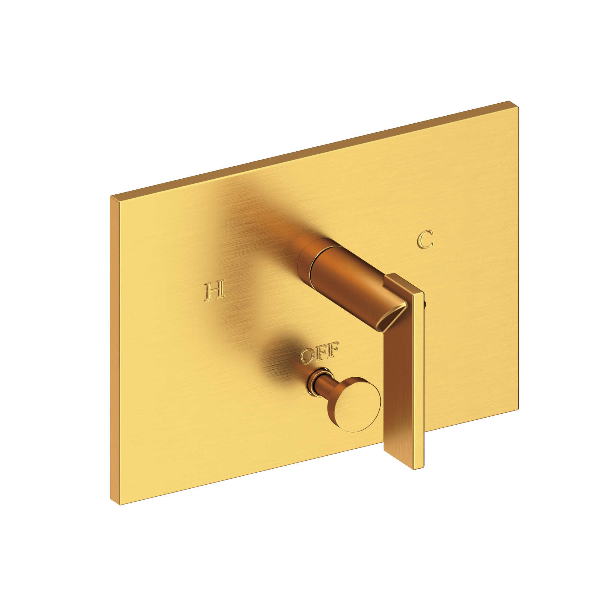 Newport Brass Metro® Balanced Pressure Tub & Shower Diverter Plate with Handle