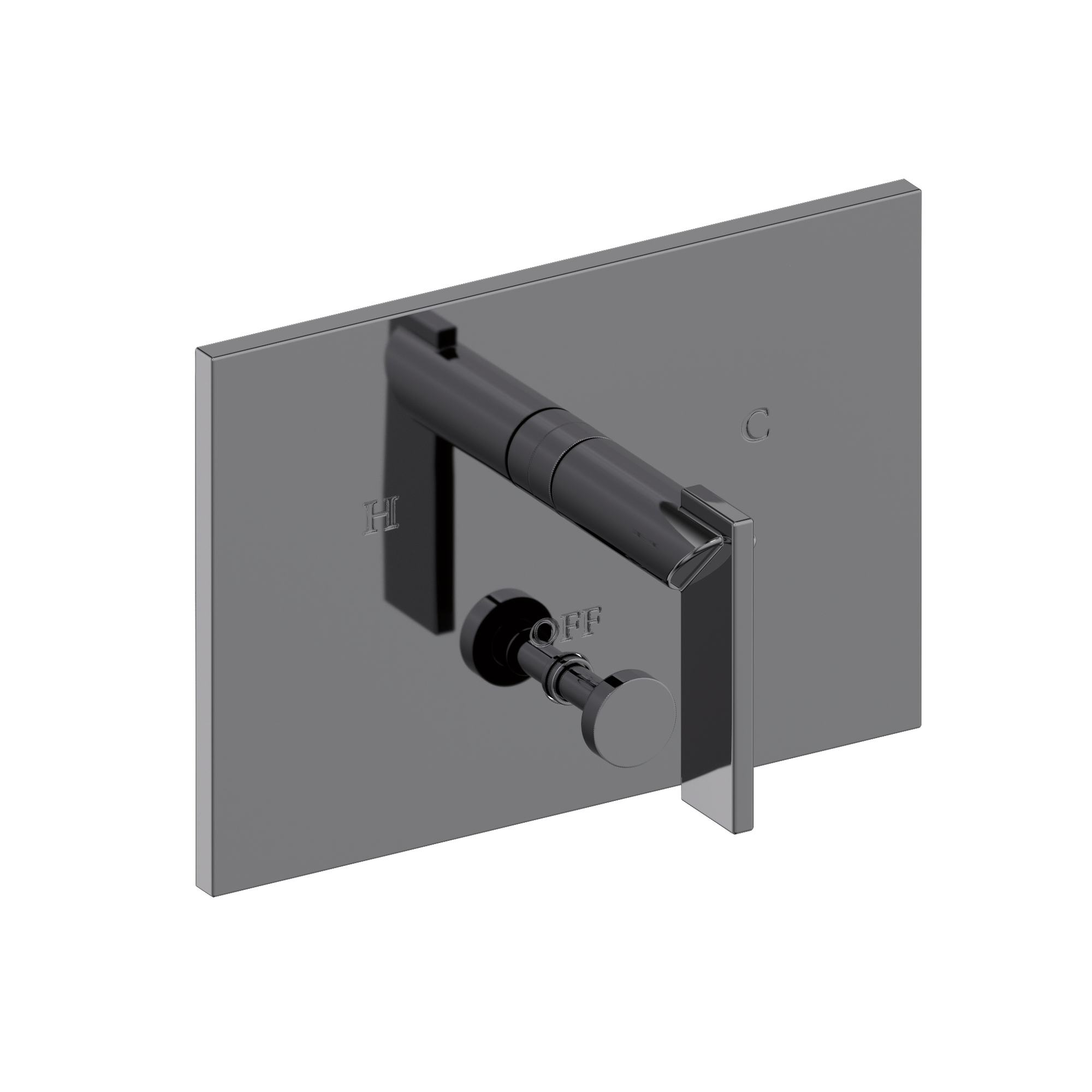 Newport Brass Metro® Balanced Pressure Tub & Shower Diverter Plate with Handle