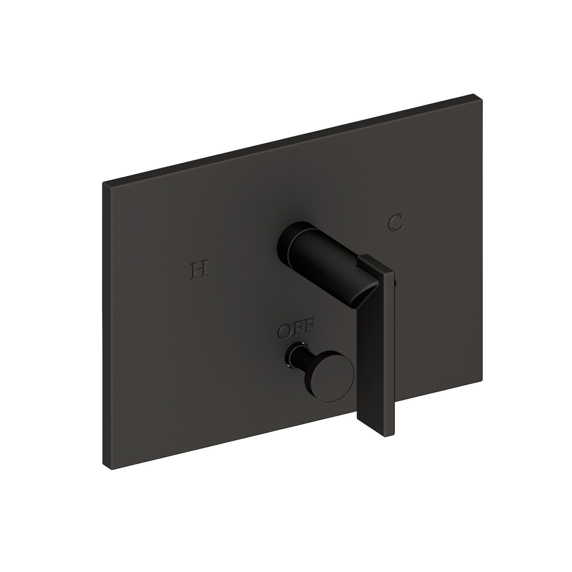 Newport Brass Metro® Balanced Pressure Tub & Shower Diverter Plate with Handle