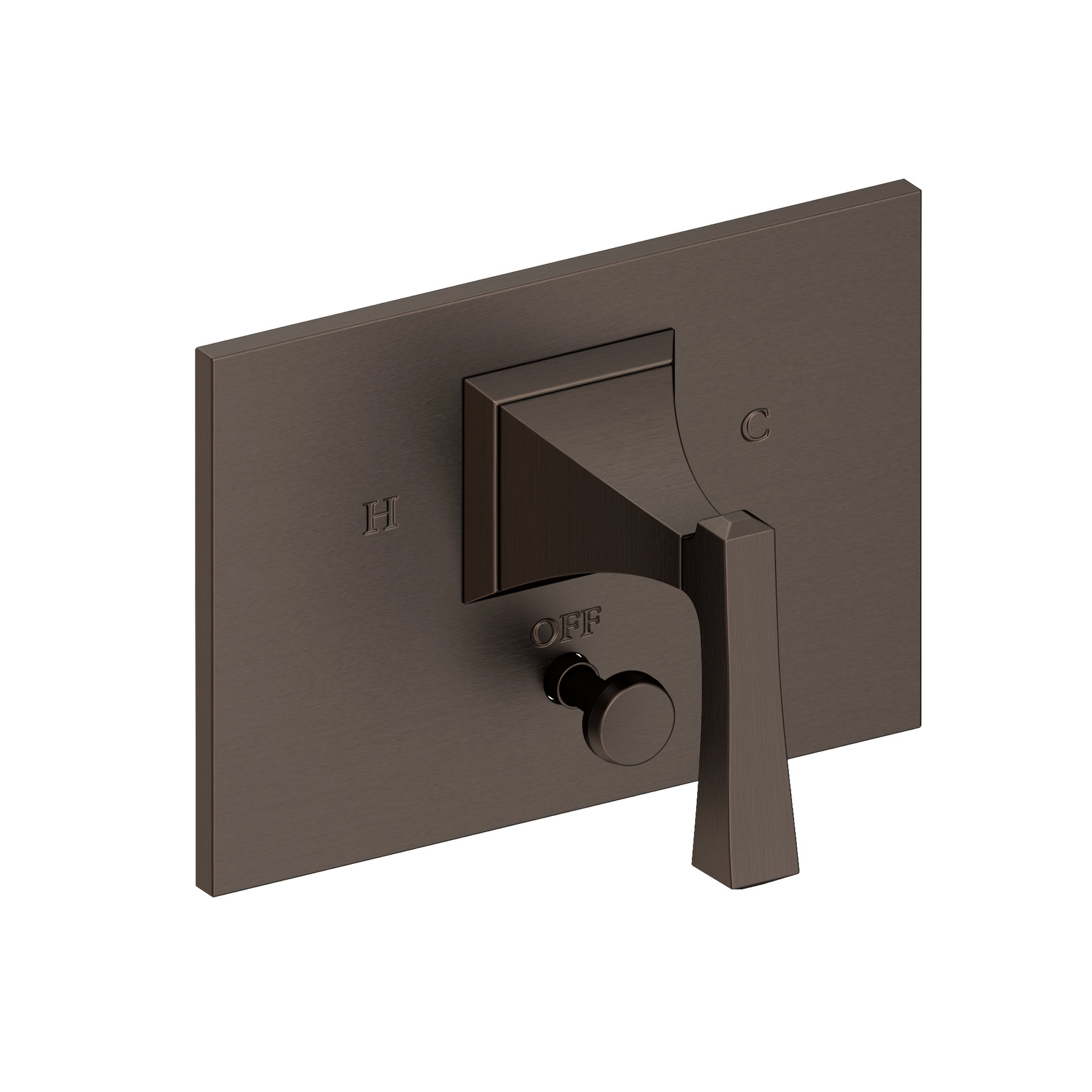 Newport Brass Joffrey® Balanced Pressure Tub & Shower Diverter Plate with Handle