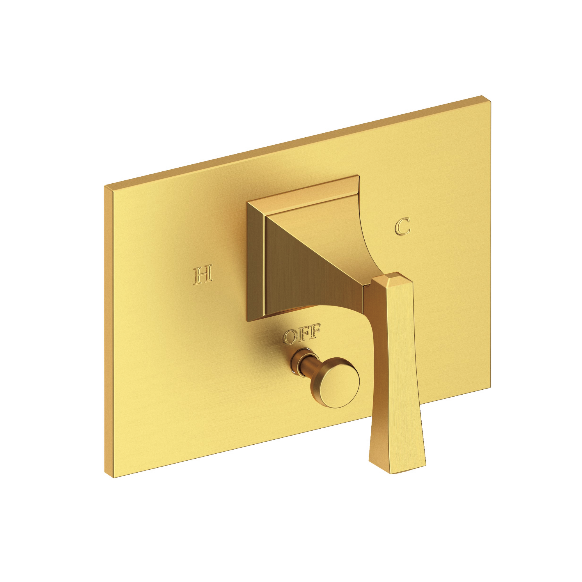 Newport Brass Joffrey® Balanced Pressure Tub & Shower Diverter Plate with Handle