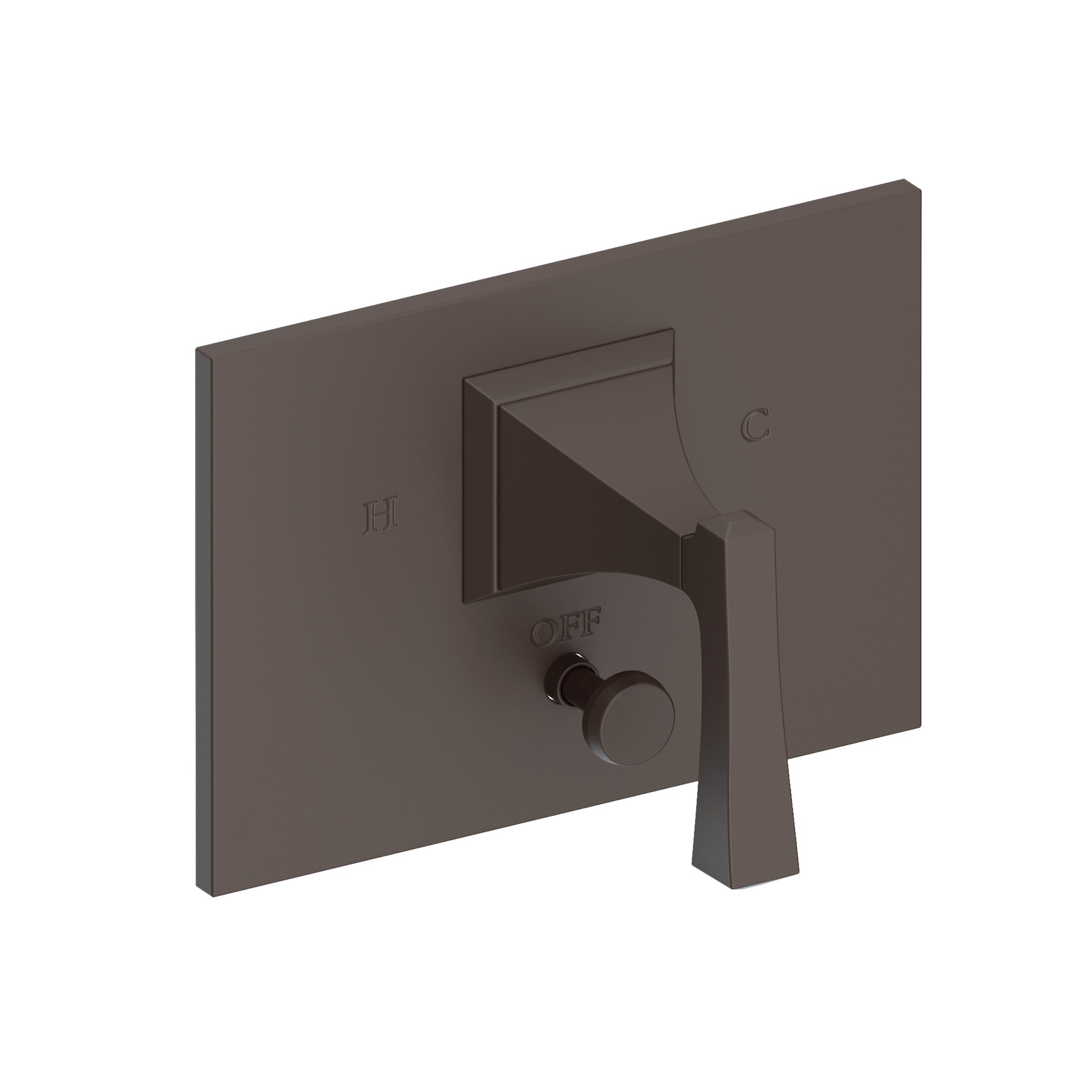 Newport Brass Joffrey® Balanced Pressure Tub & Shower Diverter Plate with Handle