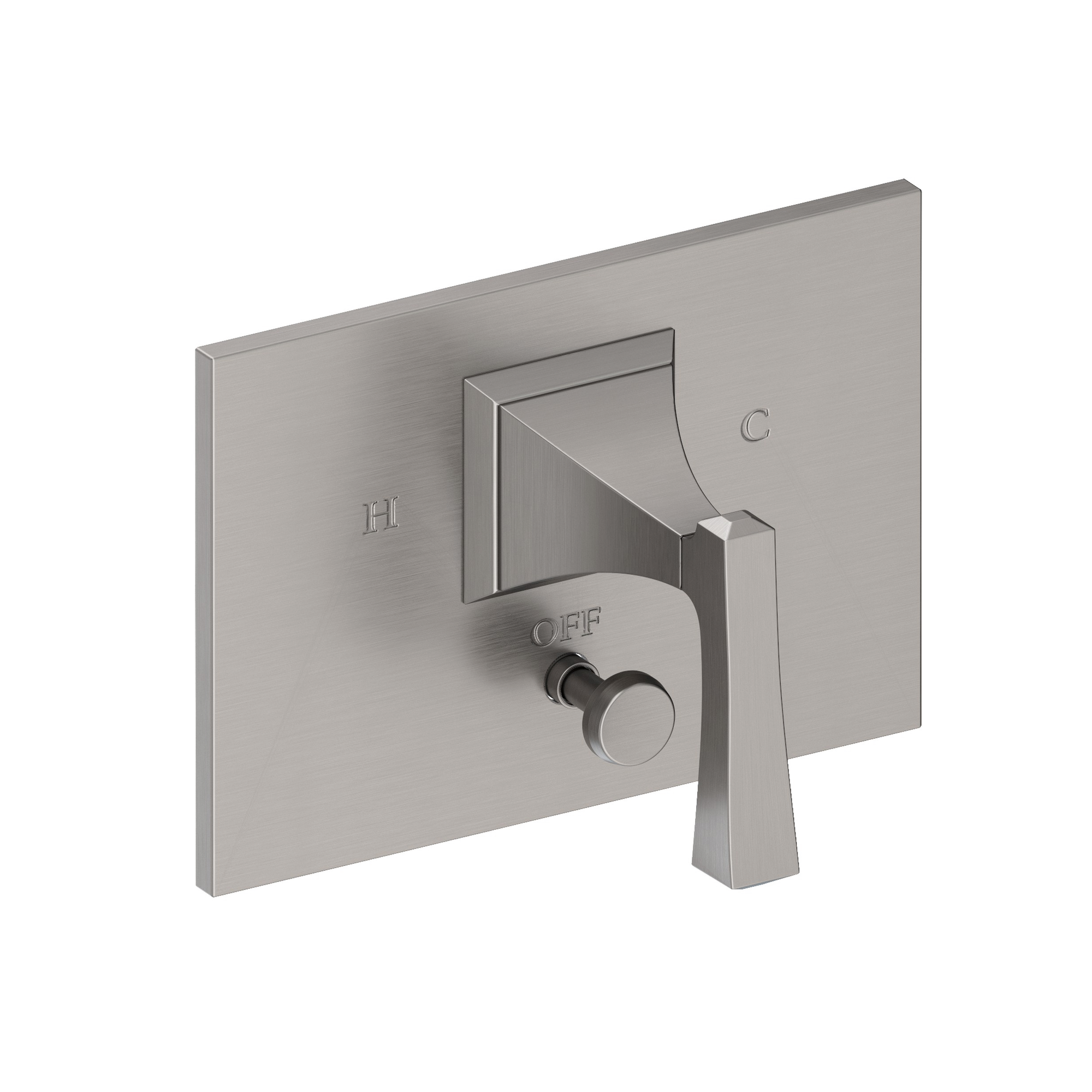 Newport Brass Joffrey® Balanced Pressure Tub & Shower Diverter Plate with Handle