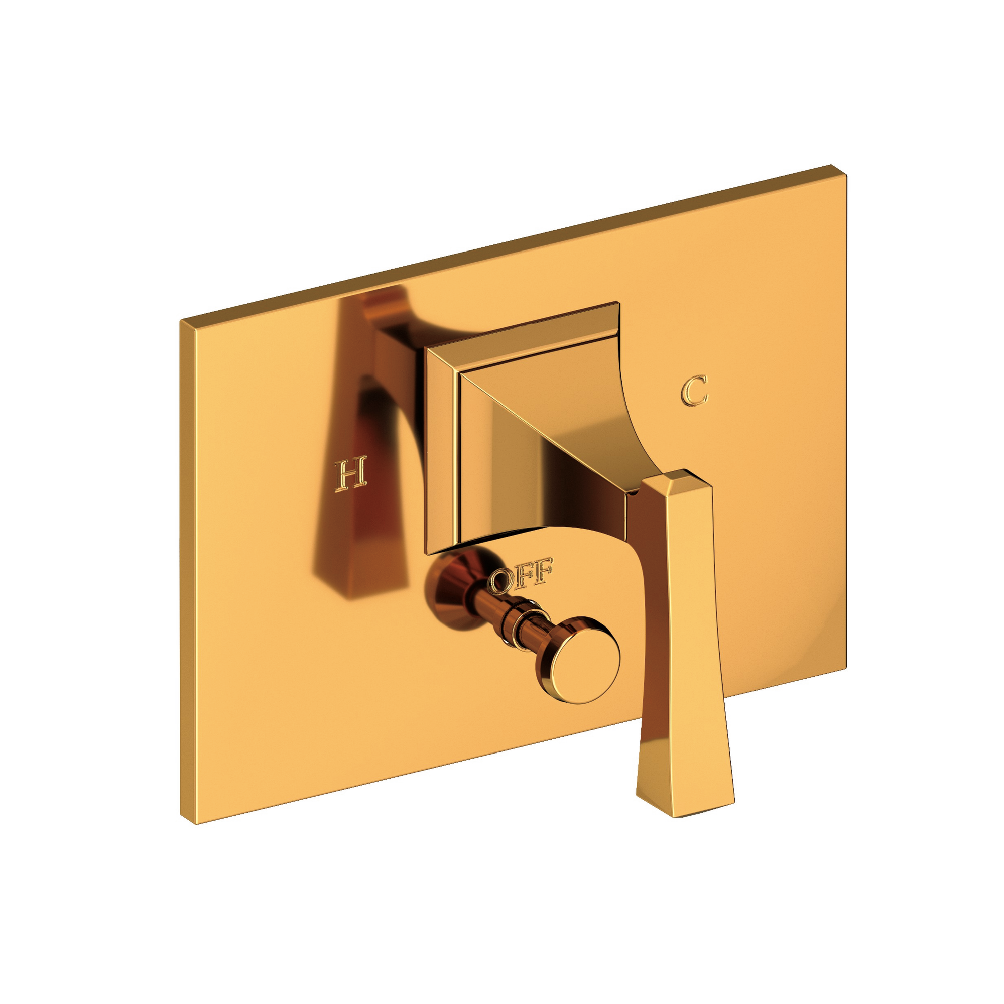 Newport Brass Joffrey® Balanced Pressure Tub & Shower Diverter Plate with Handle