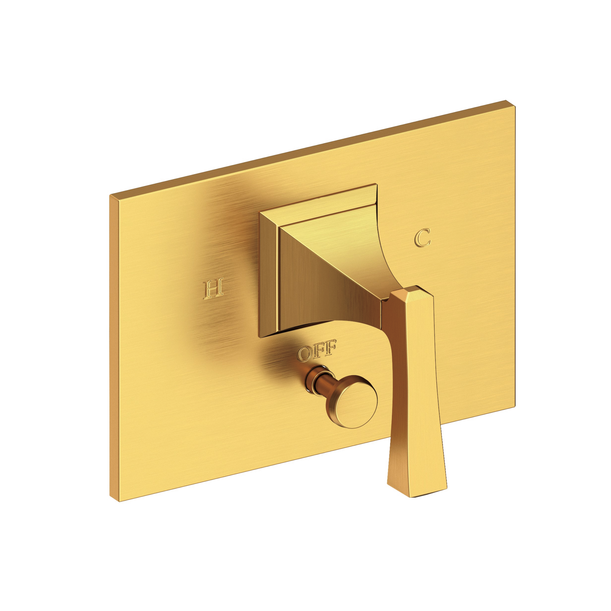 Newport Brass Joffrey® Balanced Pressure Tub & Shower Diverter Plate with Handle