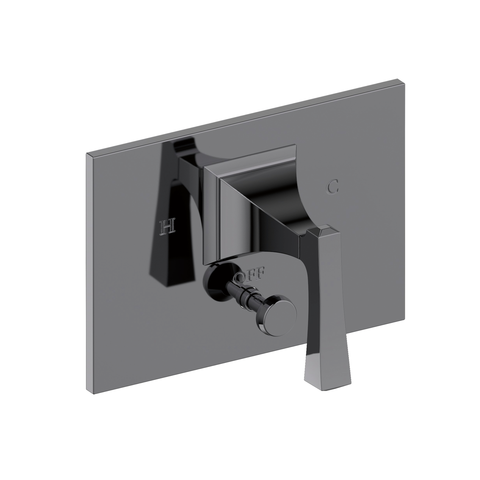 Newport Brass Joffrey® Balanced Pressure Tub & Shower Diverter Plate with Handle