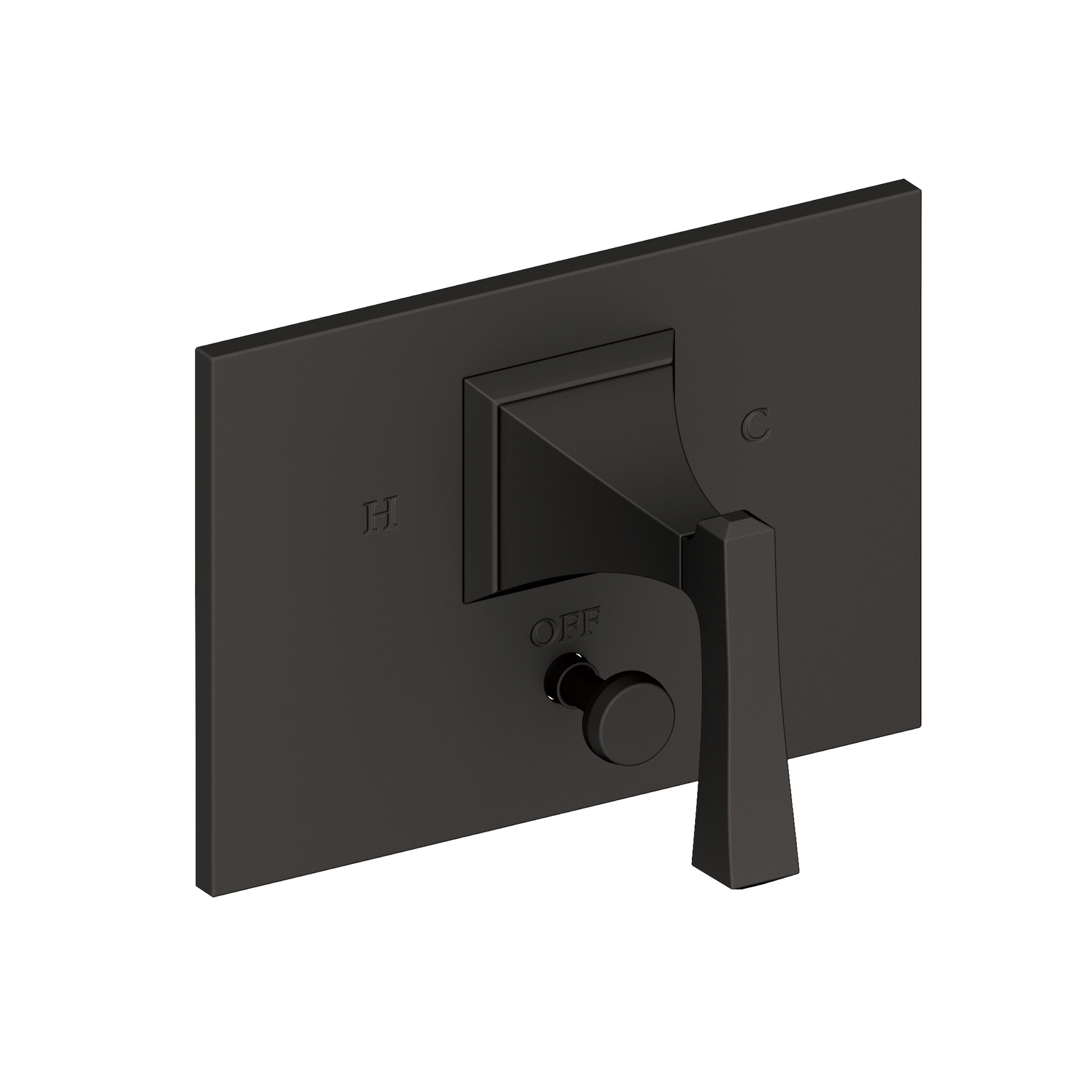 Newport Brass Joffrey® Balanced Pressure Tub & Shower Diverter Plate with Handle