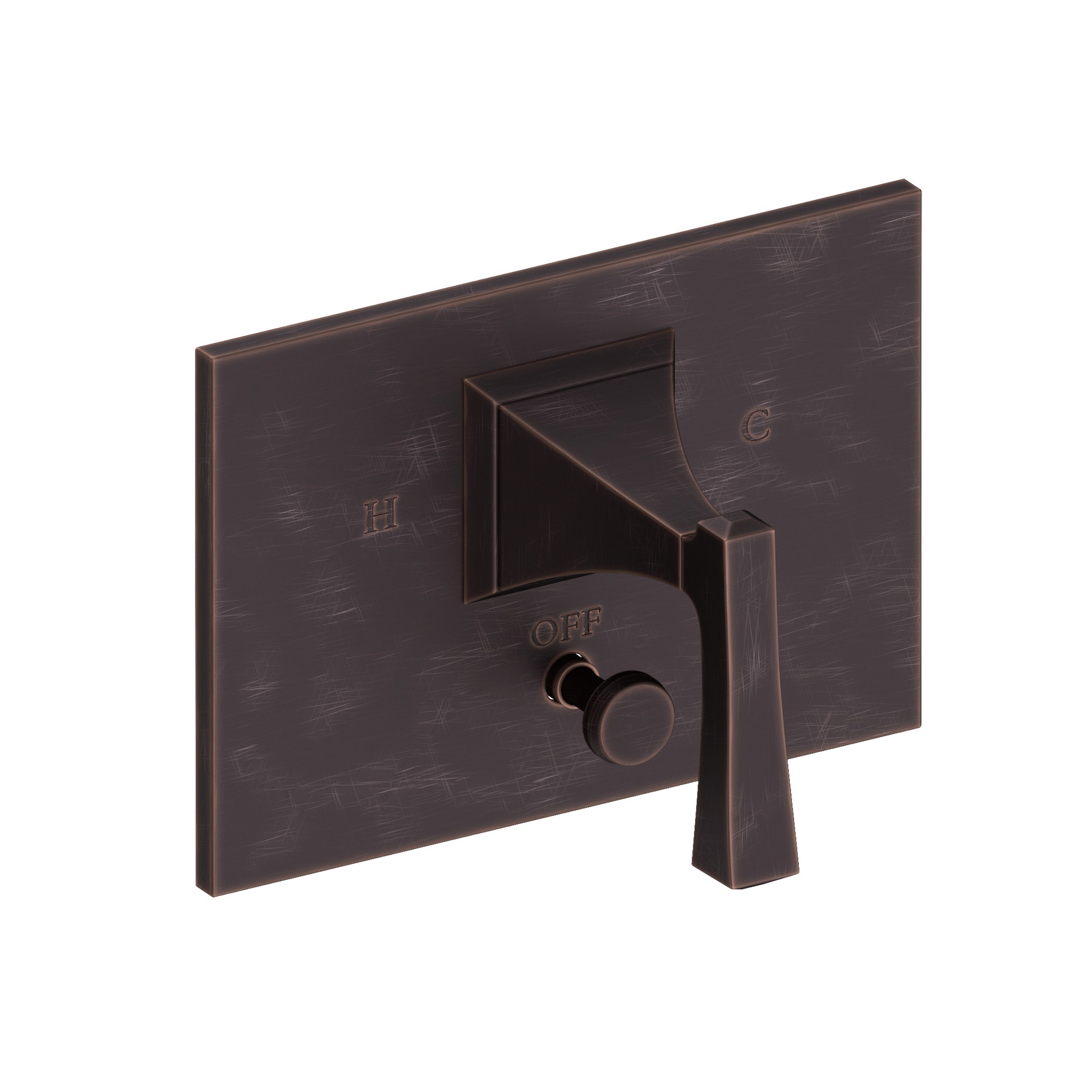 Newport Brass Joffrey® Balanced Pressure Tub & Shower Diverter Plate with Handle