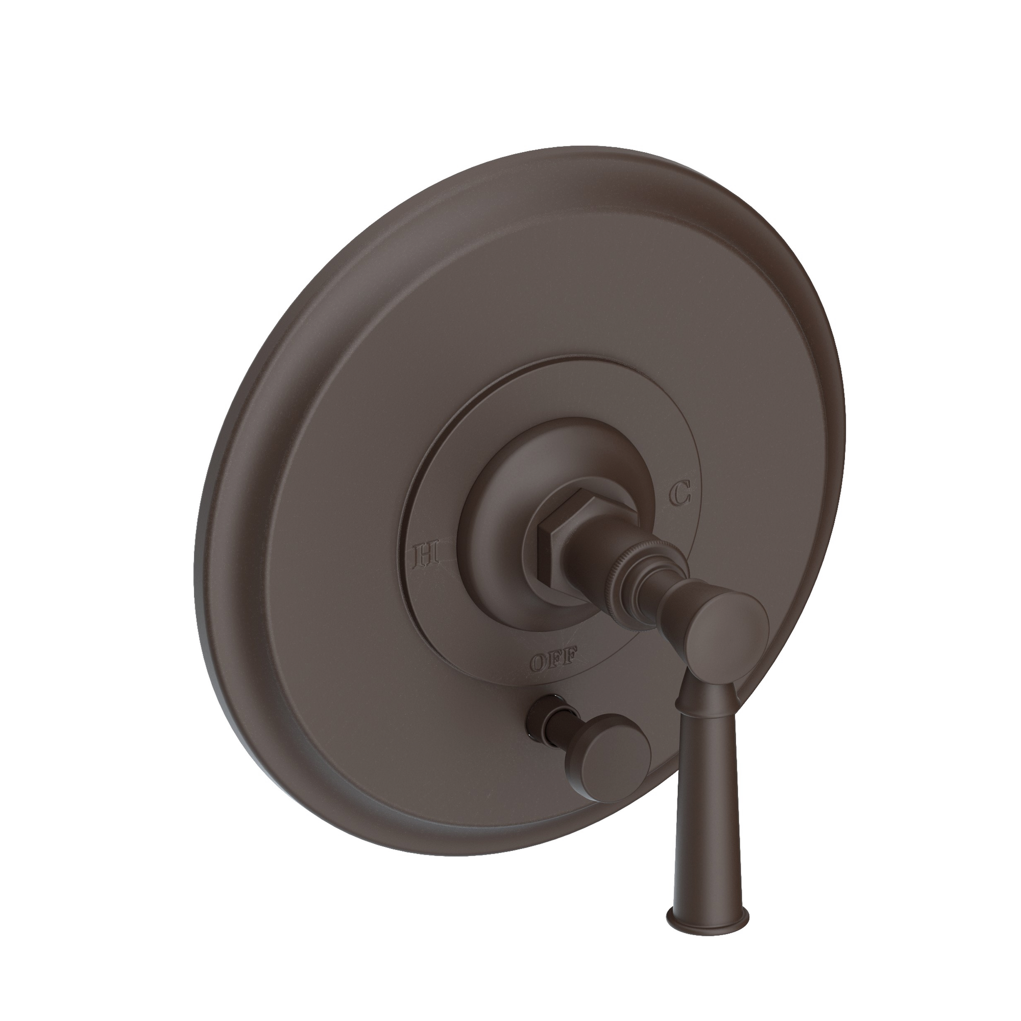 Newport Brass Vander Balanced Pressure Tub & Shower Diverter Plate with Handle