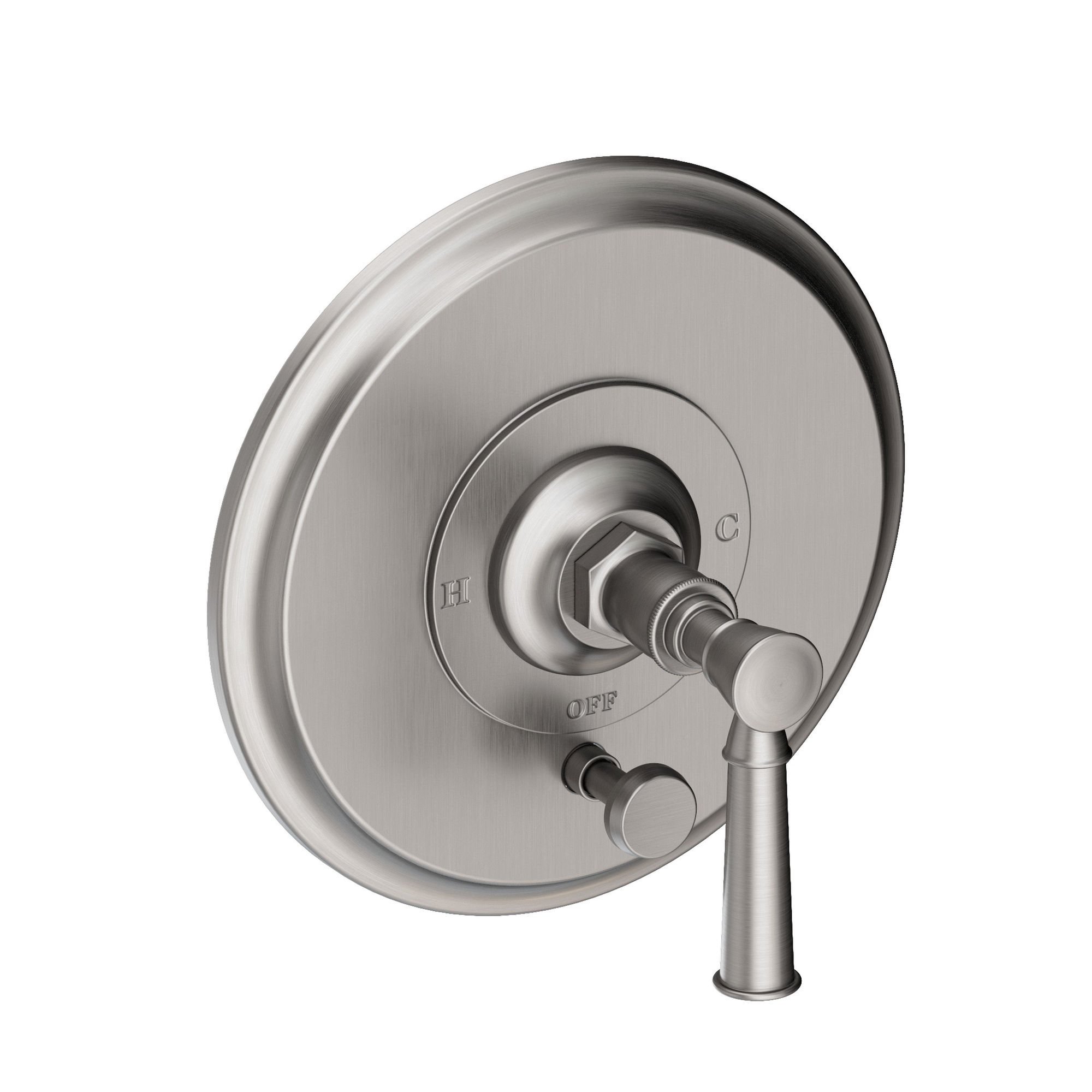 Newport Brass Vander Balanced Pressure Tub & Shower Diverter Plate with Handle