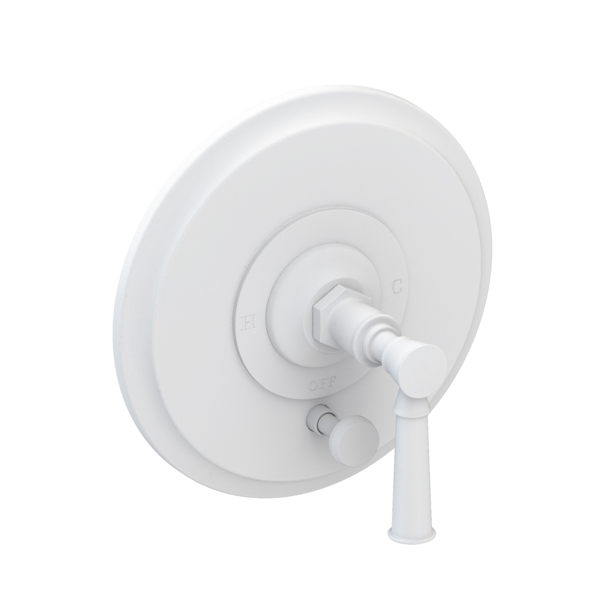 Newport Brass Vander Balanced Pressure Tub & Shower Diverter Plate with Handle