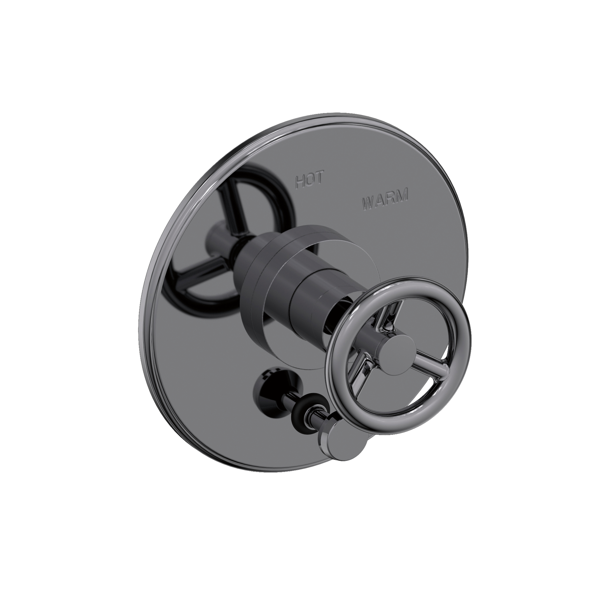 Newport Brass Slater® Balanced Pressure Tub & Shower Diverter Plate with Handle