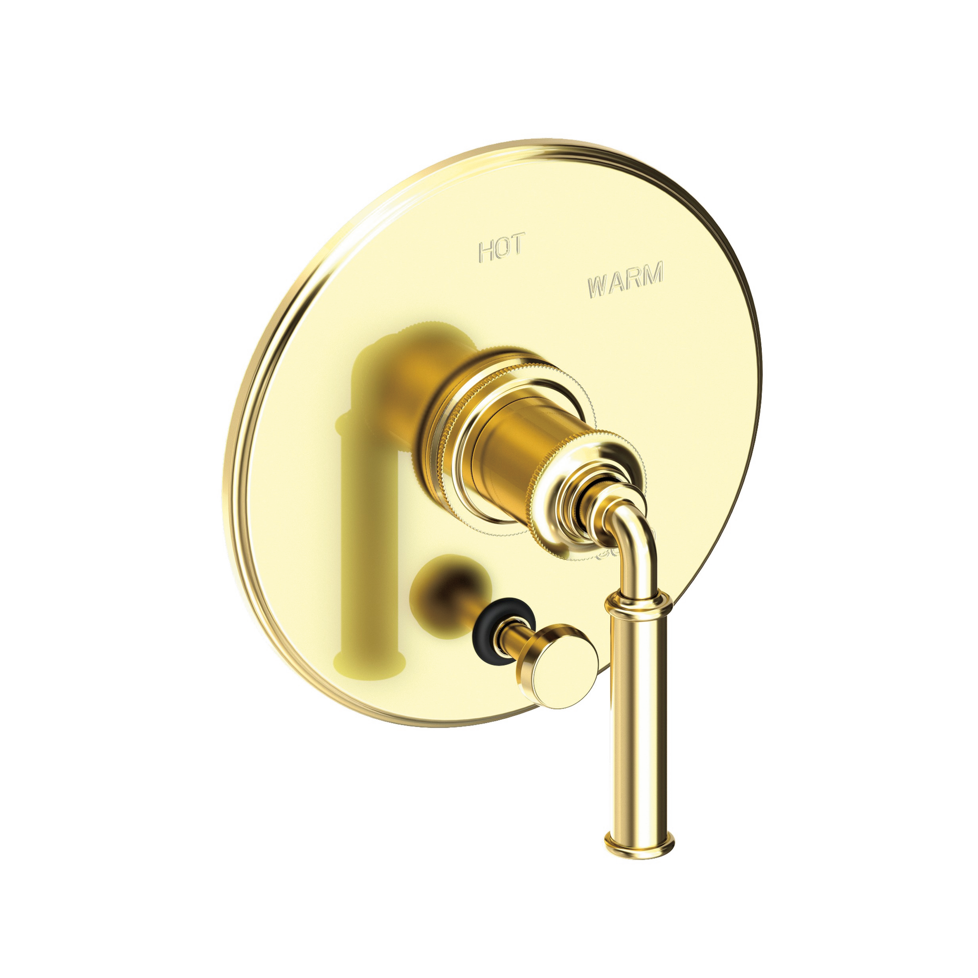 Newport Brass Taft - Kitchen Balanced Pressure Tub & Shower Diverter Plate with Handle