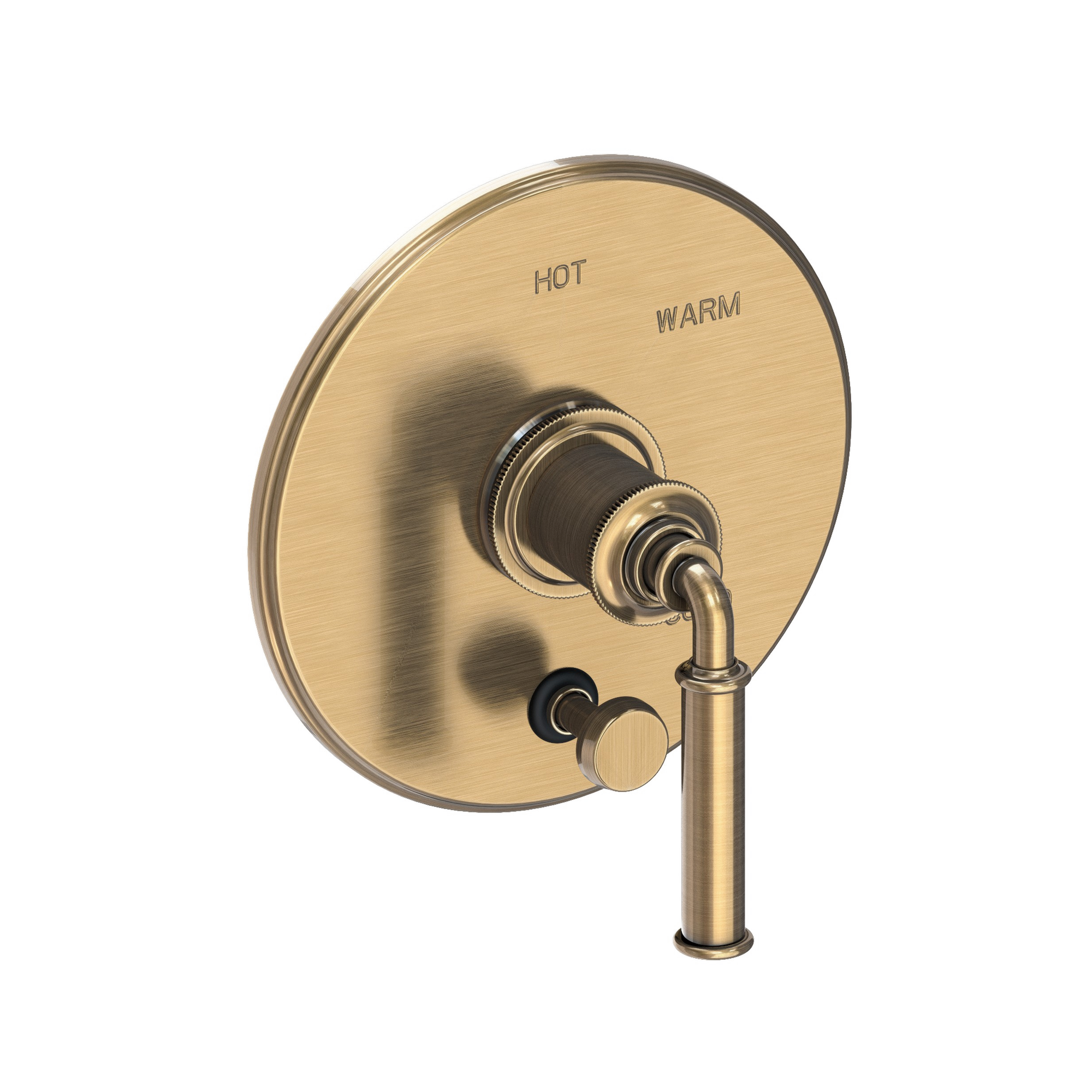 Newport Brass Taft - Kitchen Balanced Pressure Tub & Shower Diverter Plate with Handle