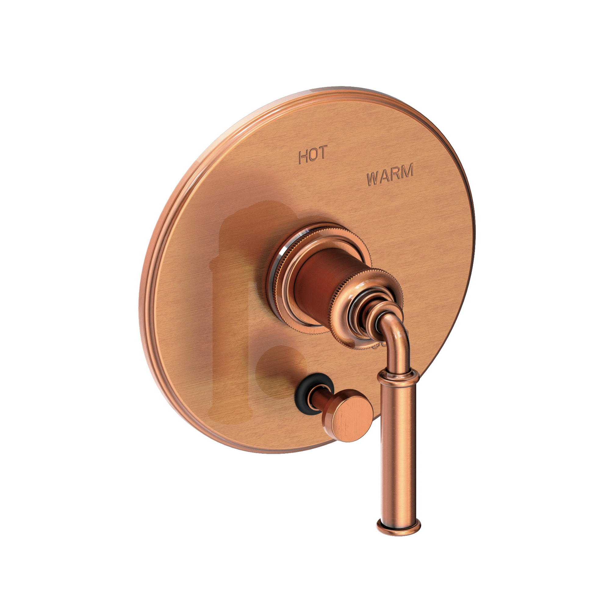 Newport Brass Taft - Kitchen Balanced Pressure Tub & Shower Diverter Plate with Handle