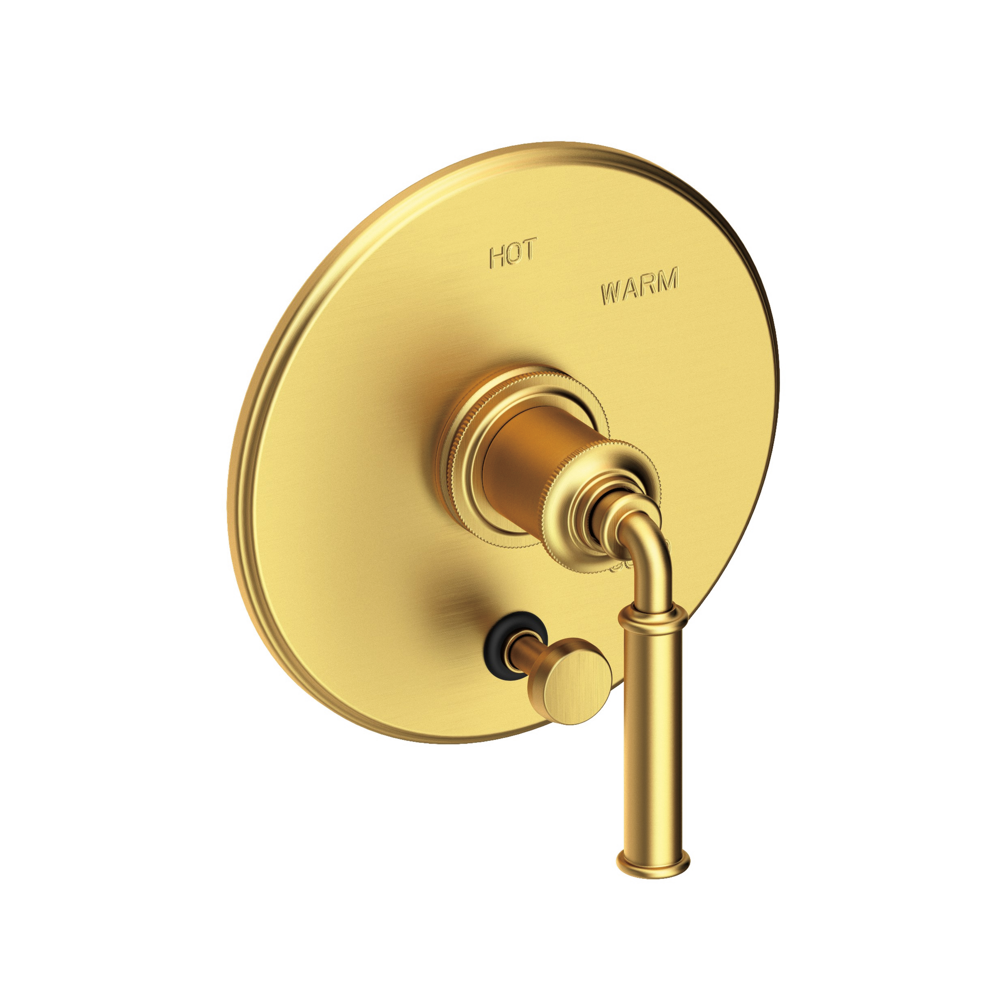 Newport Brass Taft - Kitchen Balanced Pressure Tub & Shower Diverter Plate with Handle