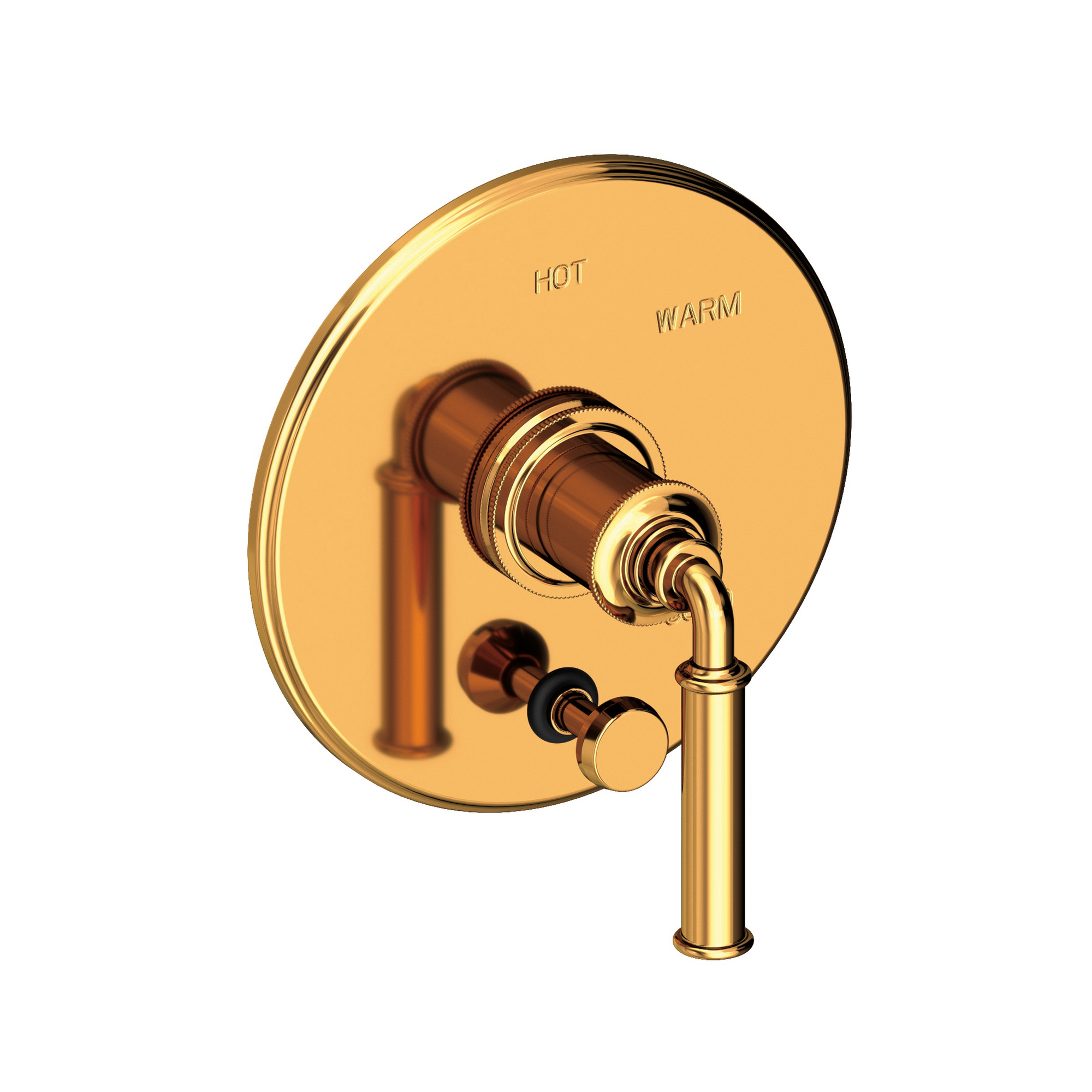Newport Brass Taft - Kitchen Balanced Pressure Tub & Shower Diverter Plate with Handle