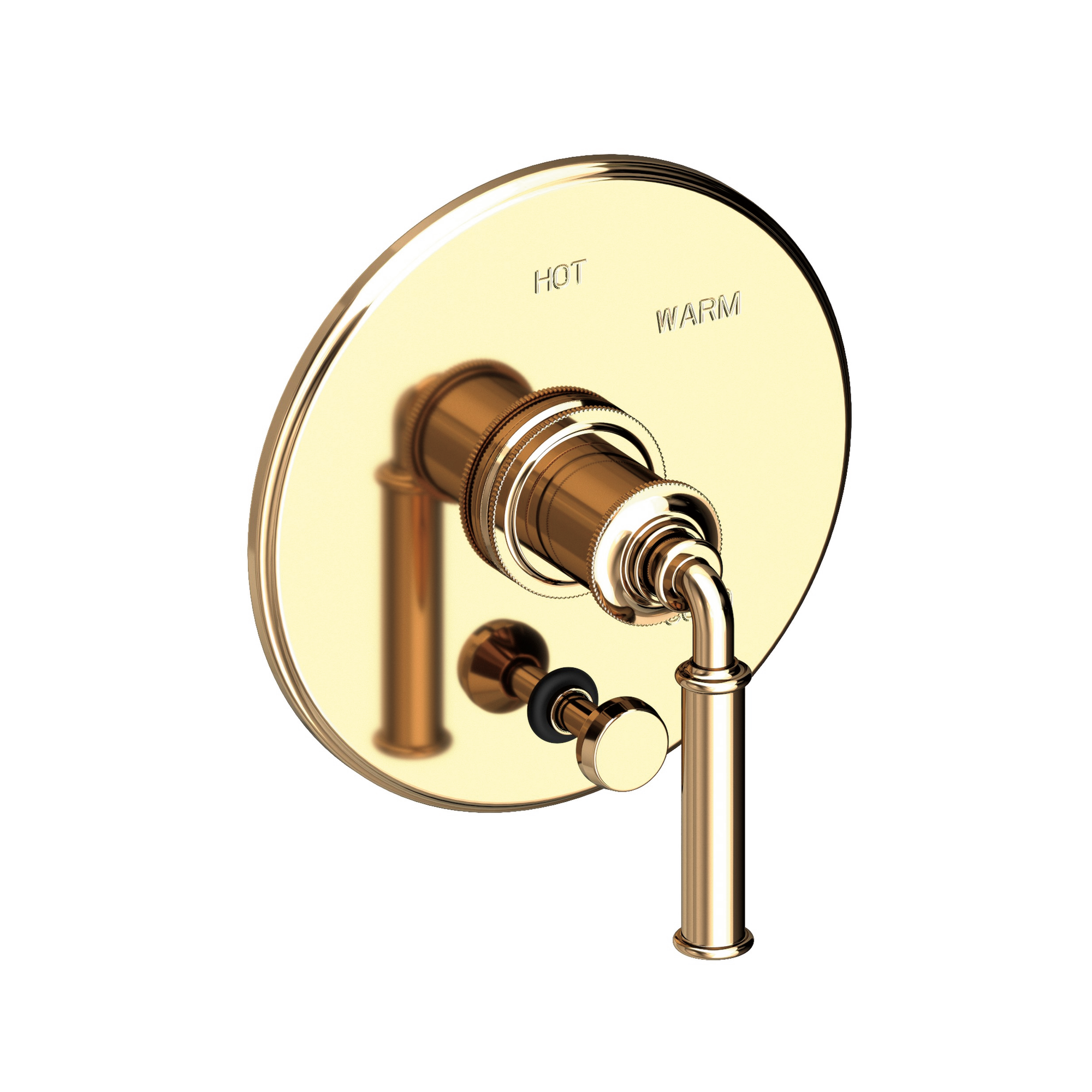 Newport Brass Taft - Kitchen Balanced Pressure Tub & Shower Diverter Plate with Handle