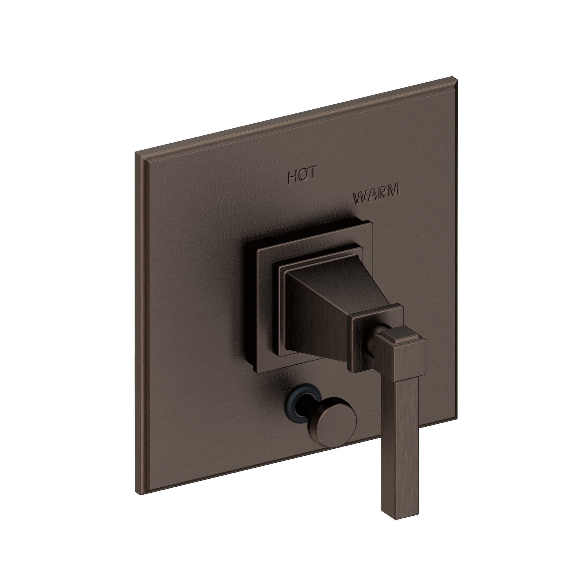 Newport Brass Malvina® Balanced Pressure Tub & Shower Diverter Plate with Handle