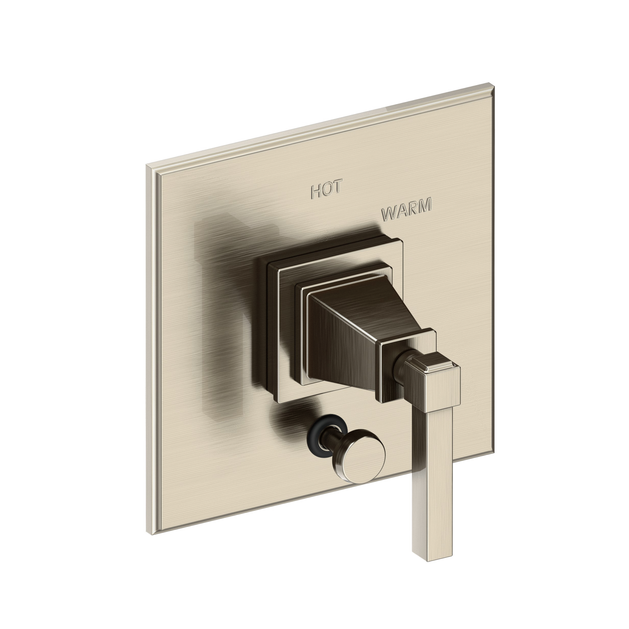 Newport Brass Malvina® Balanced Pressure Tub & Shower Diverter Plate with Handle