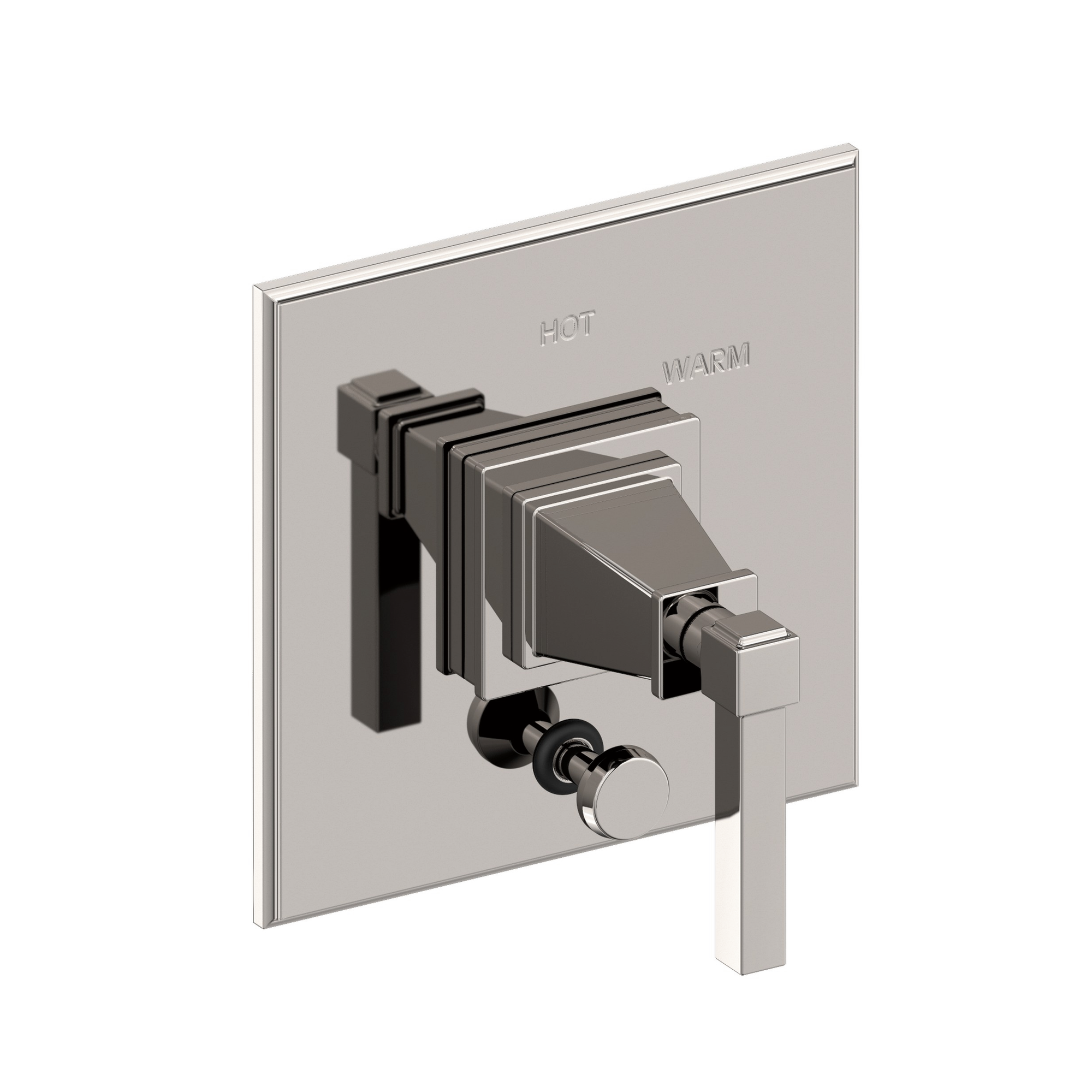 Newport Brass Malvina® Balanced Pressure Tub & Shower Diverter Plate with Handle