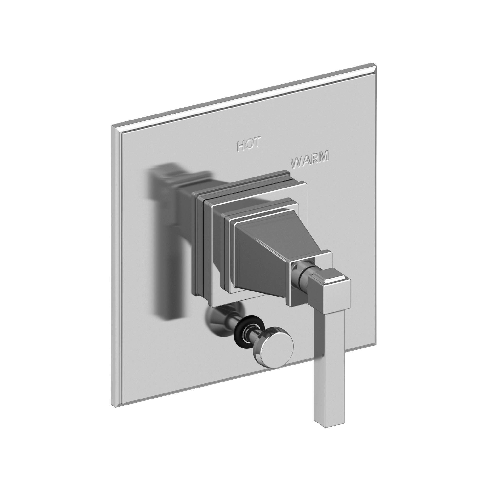 Newport Brass Malvina® Balanced Pressure Tub & Shower Diverter Plate with Handle