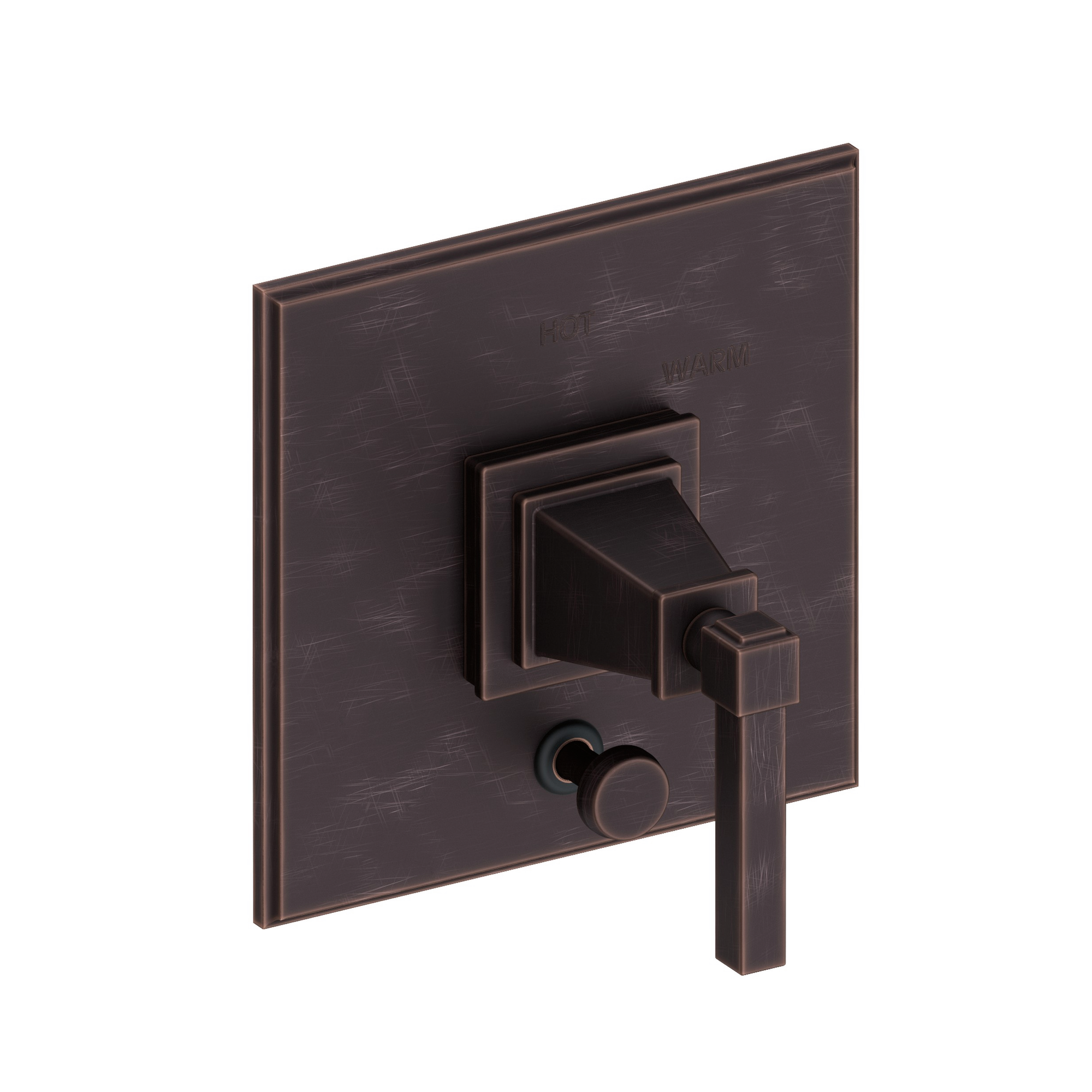 Newport Brass Malvina® Balanced Pressure Tub & Shower Diverter Plate with Handle