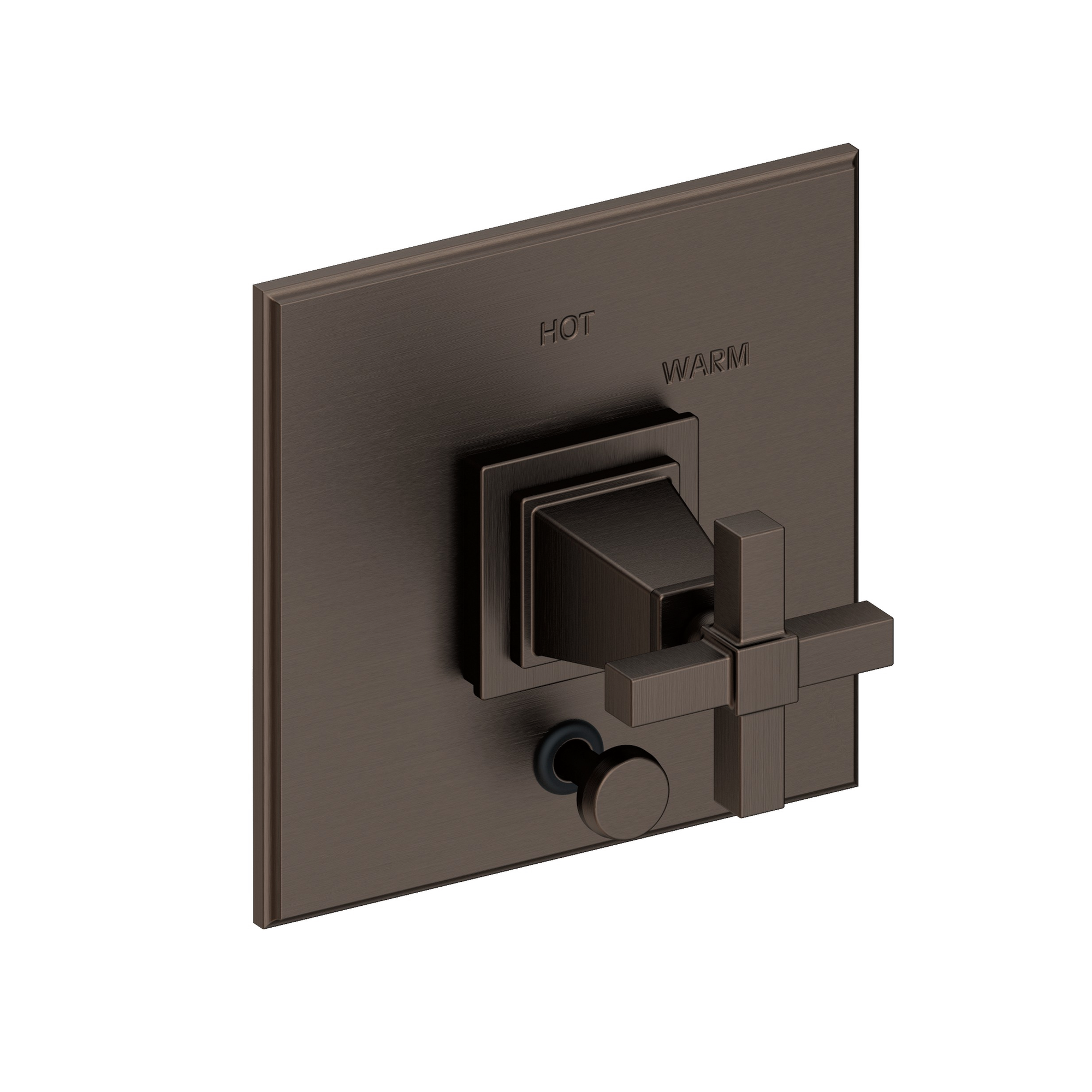Newport Brass Malvina® Balanced Pressure Tub & Shower Diverter Plate with Handle