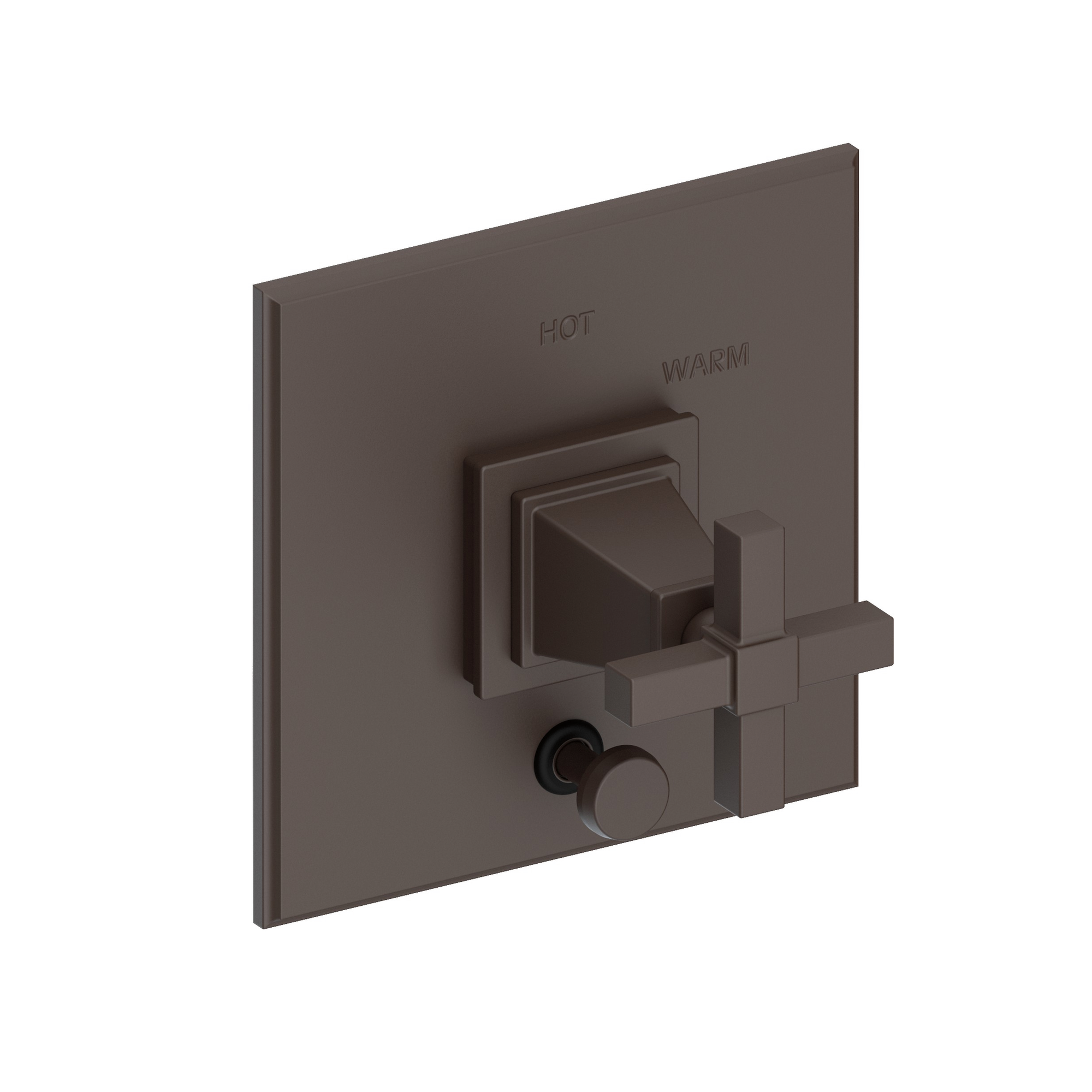 Newport Brass Malvina® Balanced Pressure Tub & Shower Diverter Plate with Handle