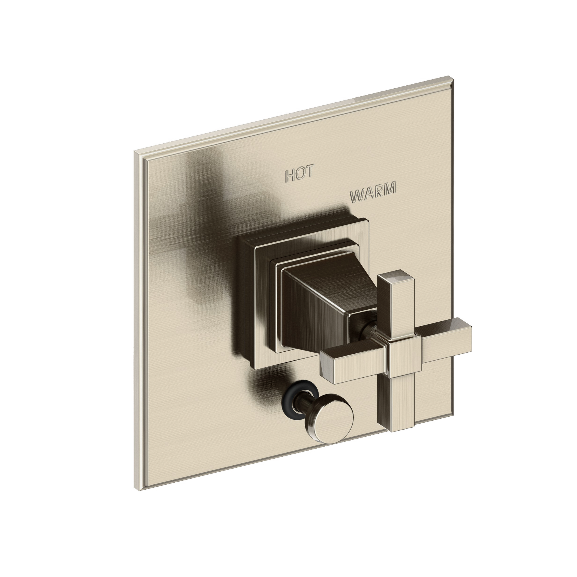 Newport Brass Malvina® Balanced Pressure Tub & Shower Diverter Plate with Handle