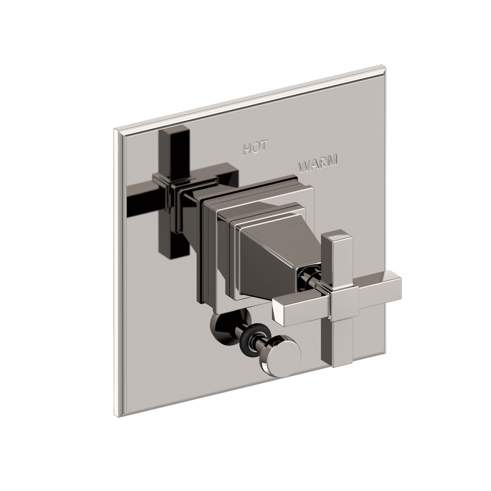 Newport Brass Malvina® Balanced Pressure Tub & Shower Diverter Plate with Handle