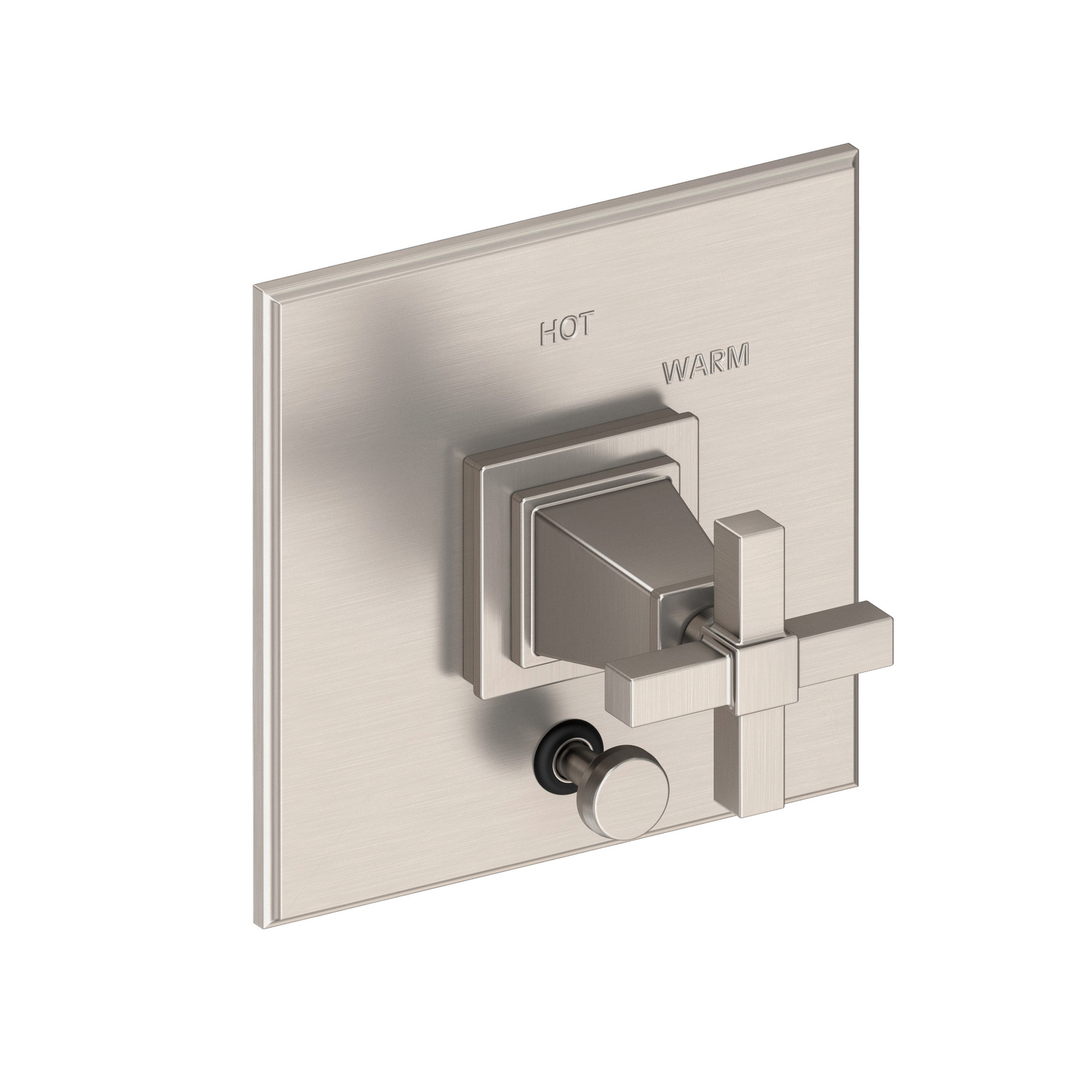 Newport Brass Malvina® Balanced Pressure Tub & Shower Diverter Plate with Handle