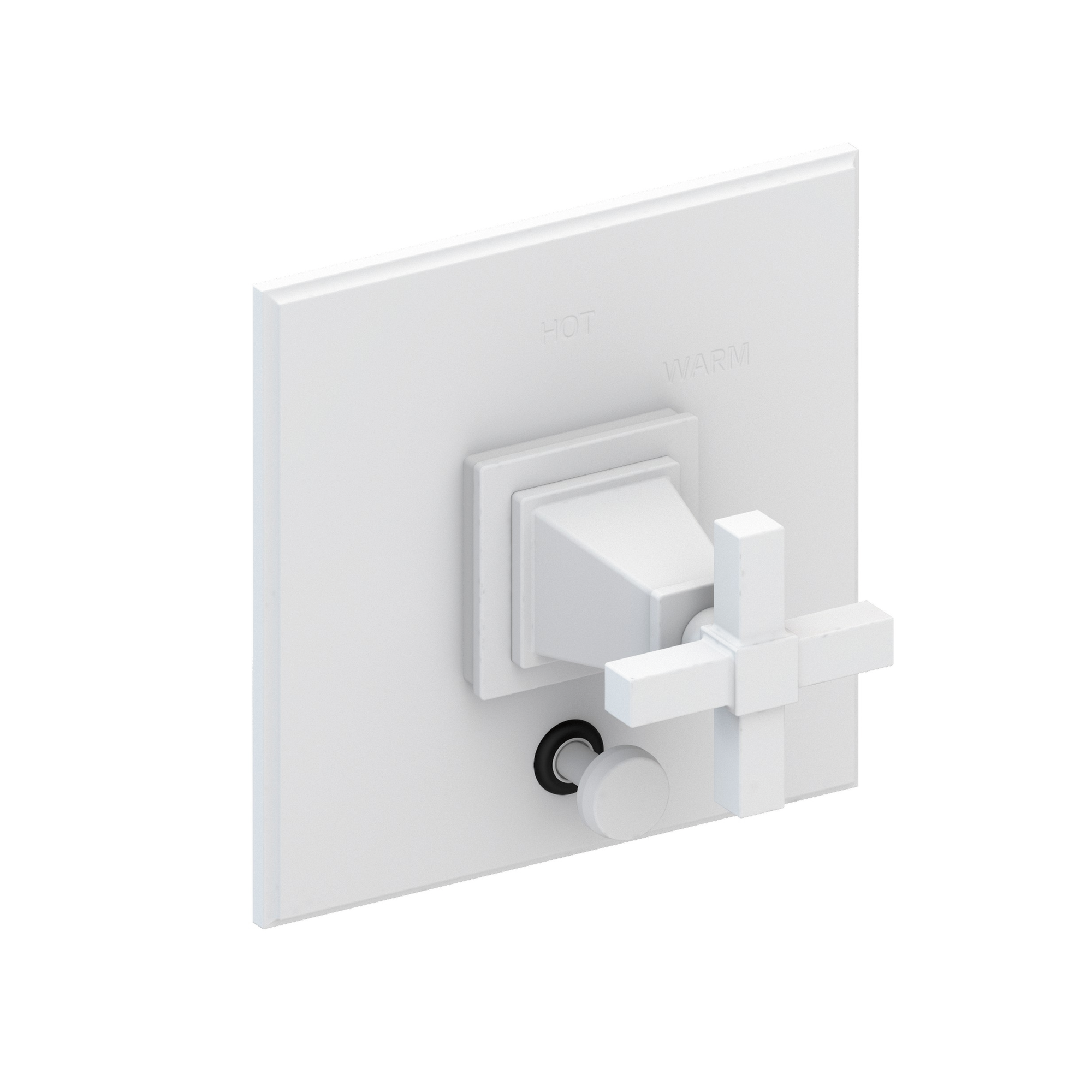 Newport Brass Malvina® Balanced Pressure Tub & Shower Diverter Plate with Handle