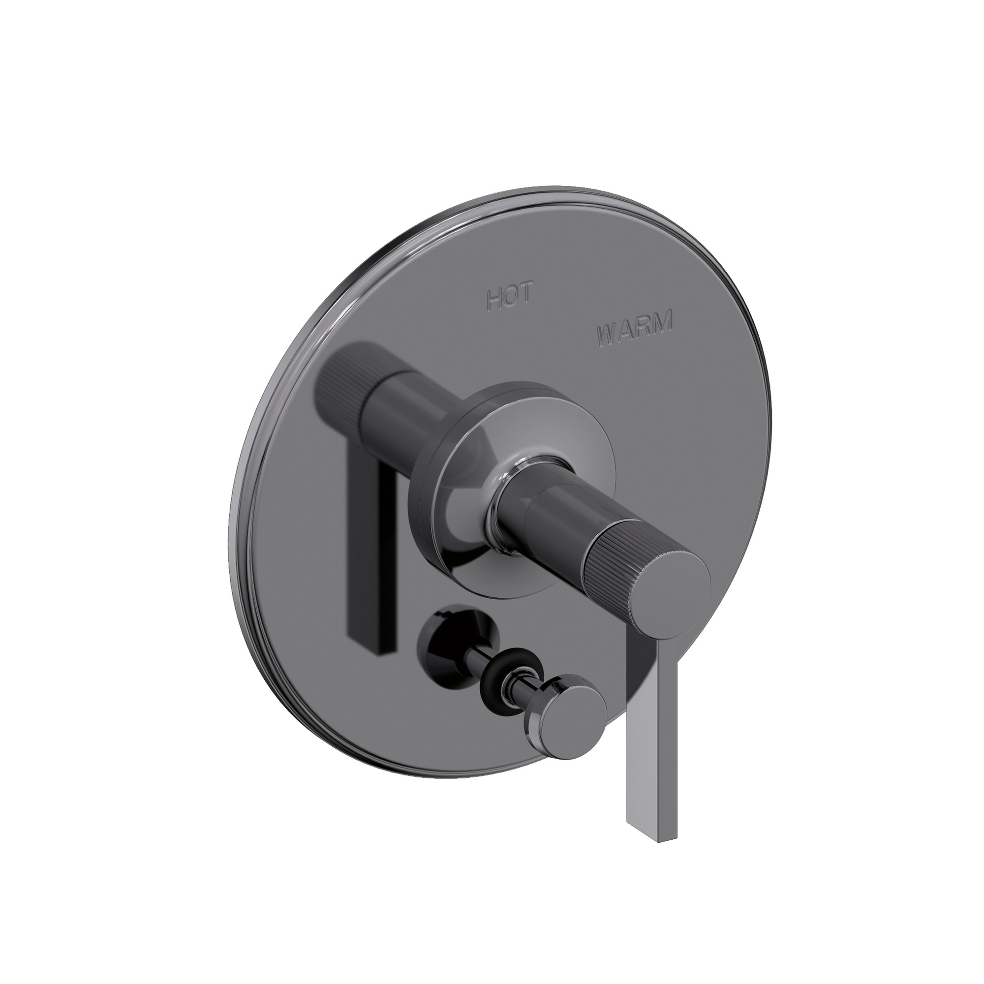 Newport Brass Pardees® Balanced Pressure Tub & Shower Diverter Plate with Handle
