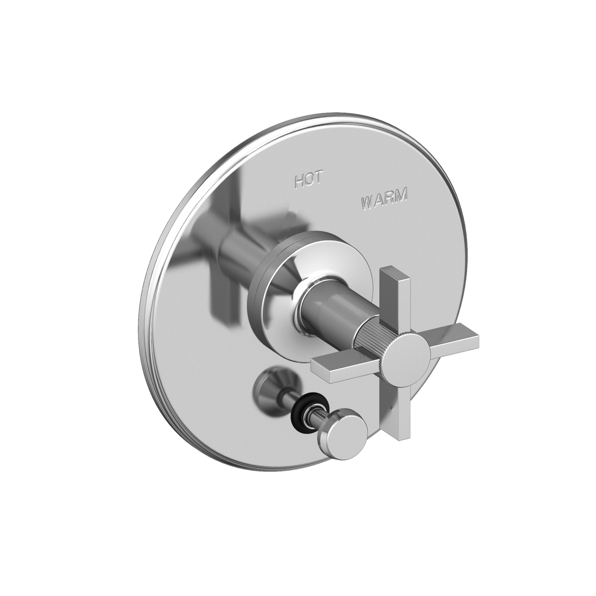 Newport Brass Pardees® Balanced Pressure Tub & Shower Diverter Plate with Handle