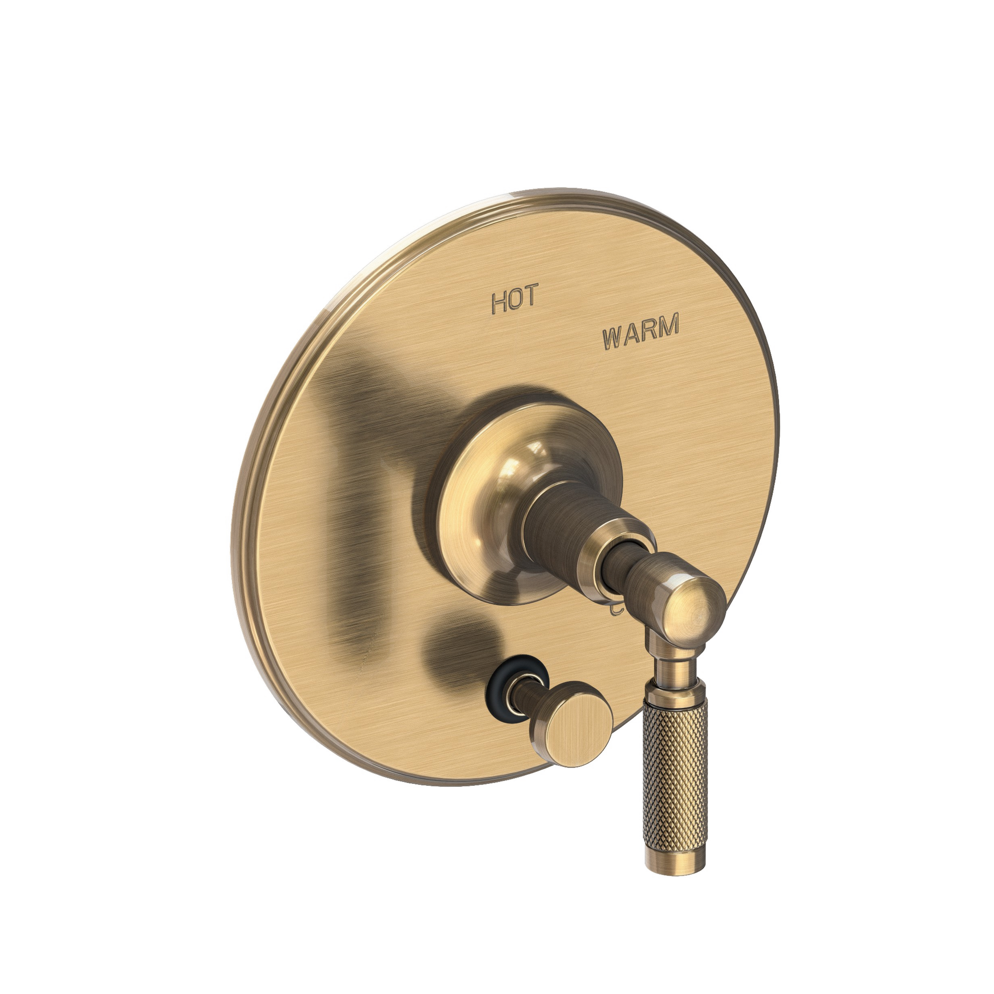 Newport Brass Clemens Balanced Pressure Tub & Shower Diverter Plate with Handle