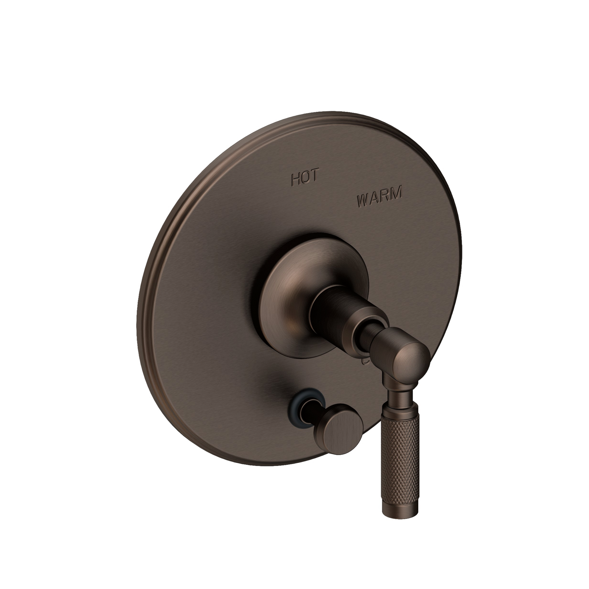 Newport Brass Clemens Balanced Pressure Tub & Shower Diverter Plate with Handle