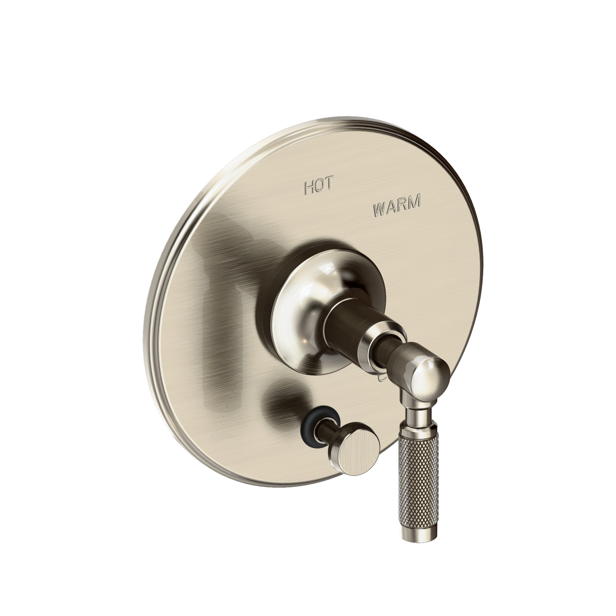 Newport Brass Clemens Balanced Pressure Tub & Shower Diverter Plate with Handle