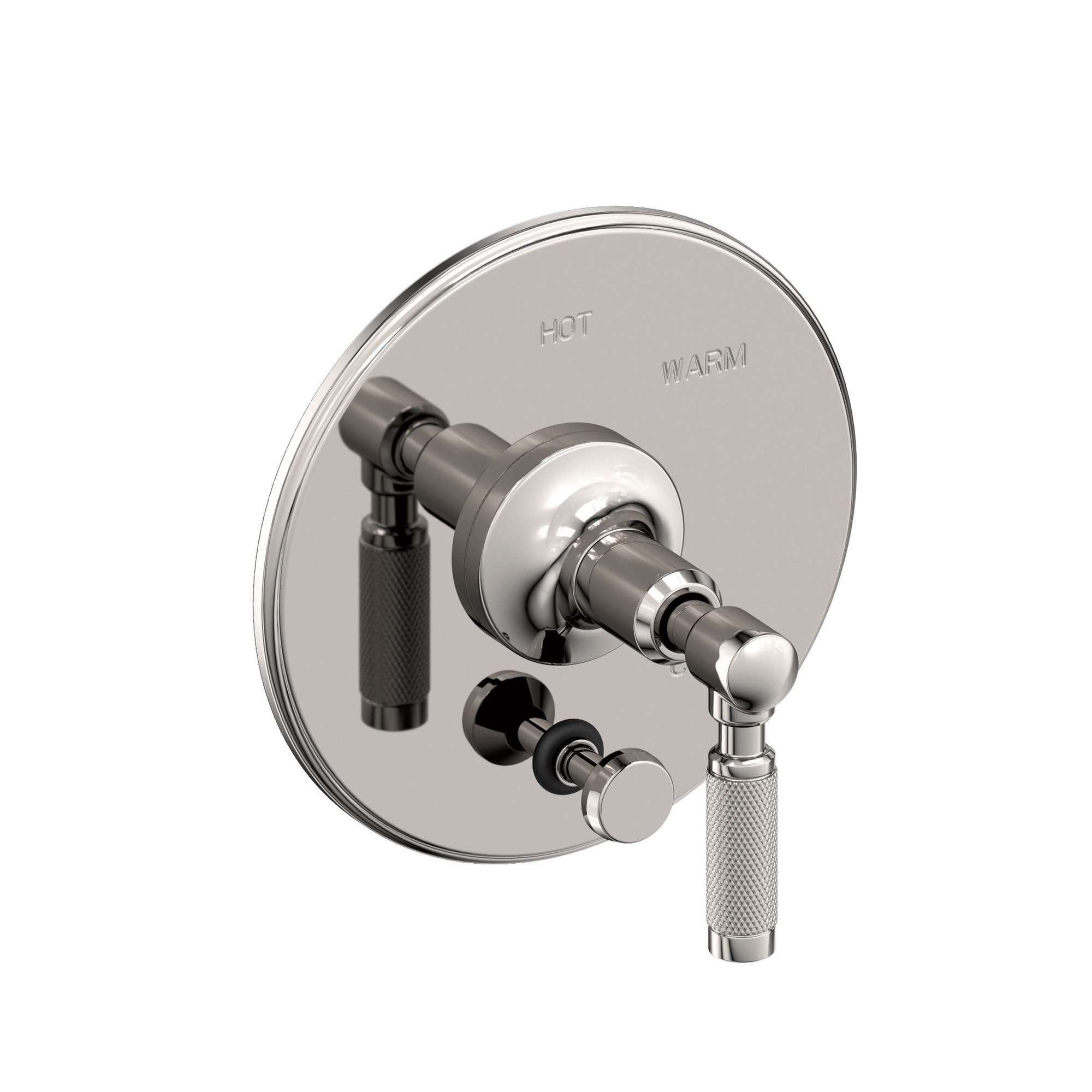 Newport Brass Clemens Balanced Pressure Tub & Shower Diverter Plate with Handle