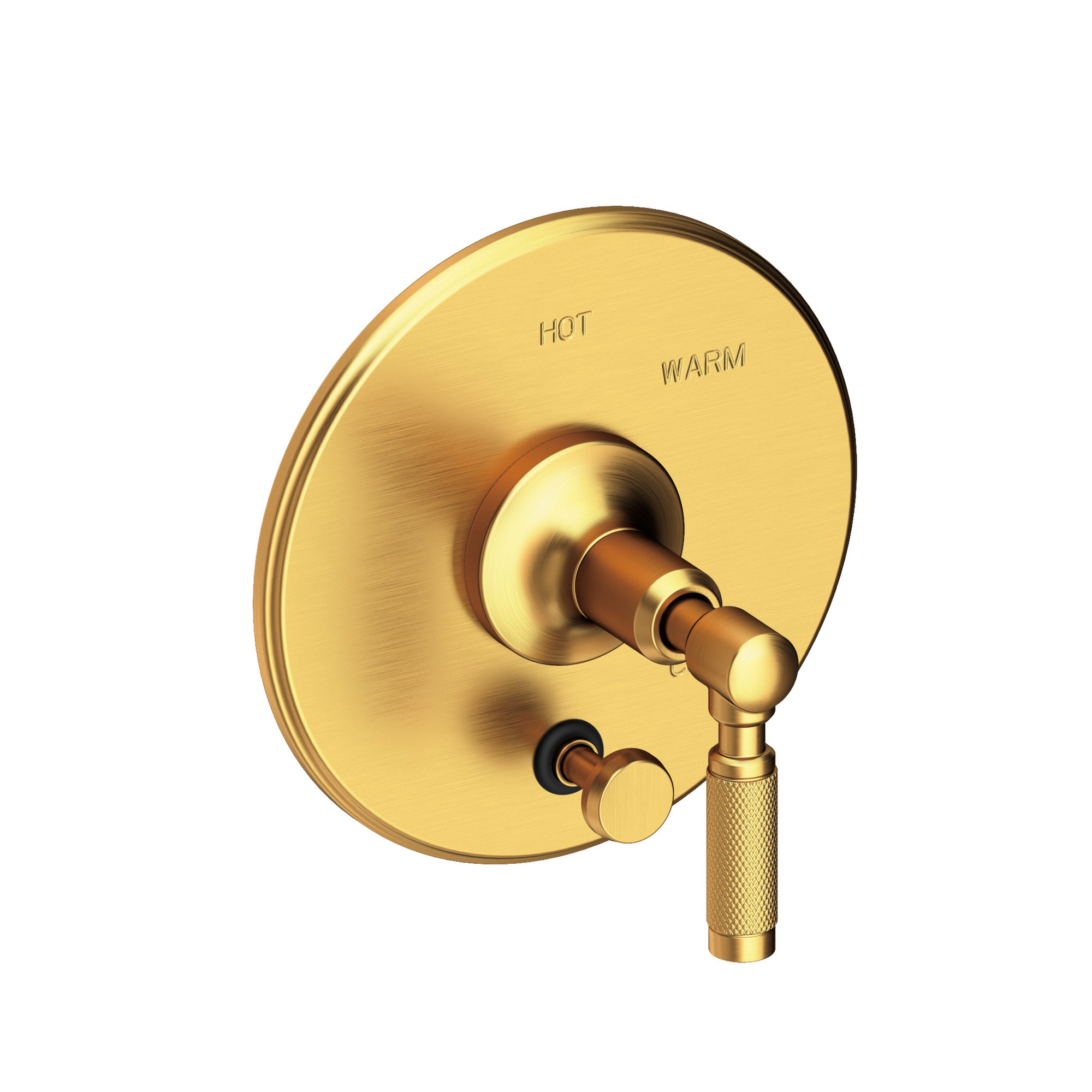 Newport Brass Clemens Balanced Pressure Tub & Shower Diverter Plate with Handle