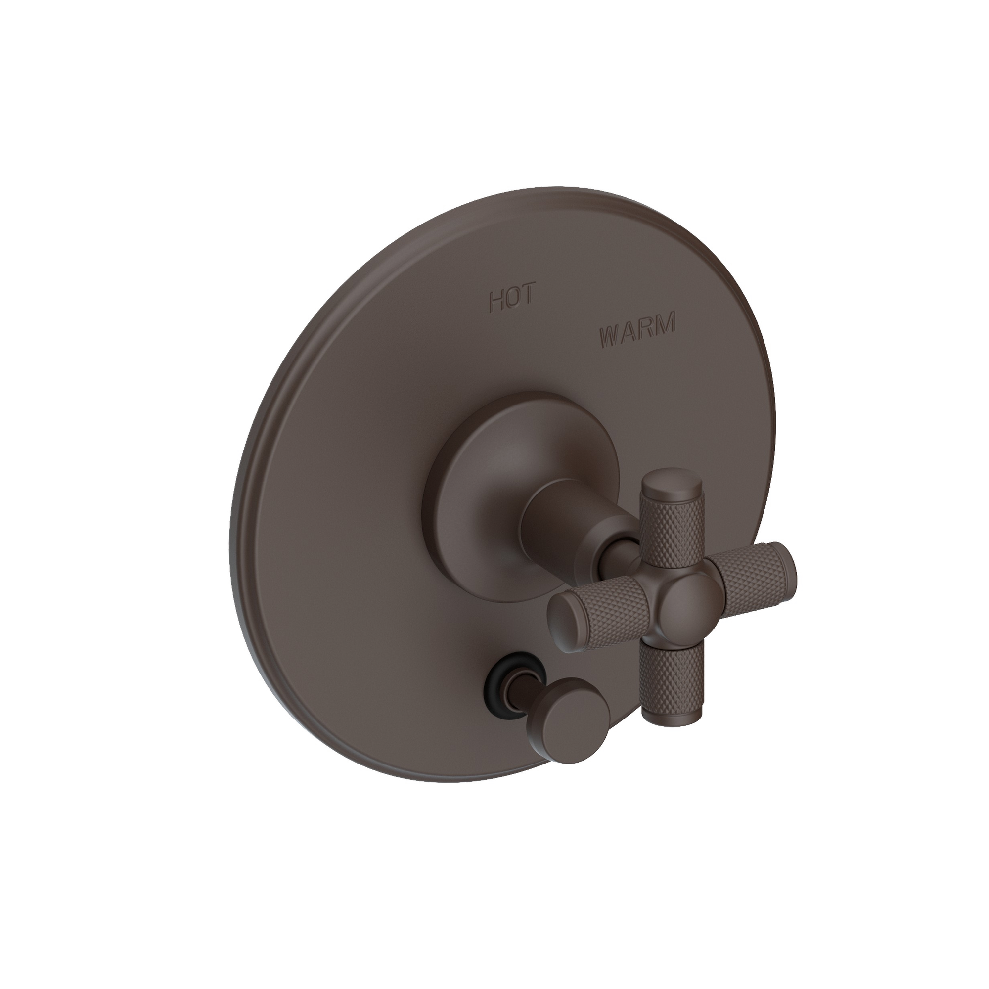 Newport Brass Clemens Balanced Pressure Tub & Shower Diverter Plate with Handle