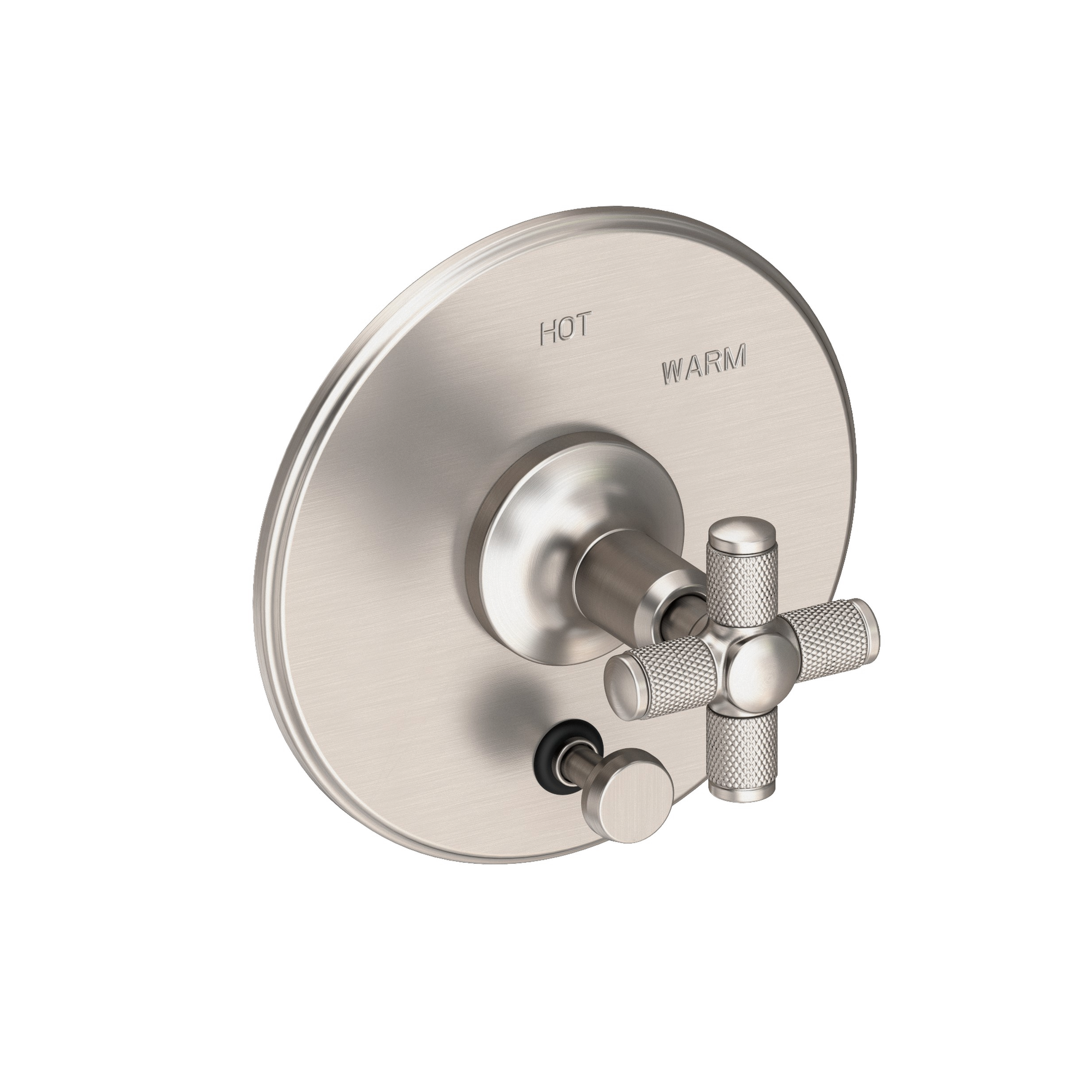 Newport Brass Clemens Balanced Pressure Tub & Shower Diverter Plate with Handle